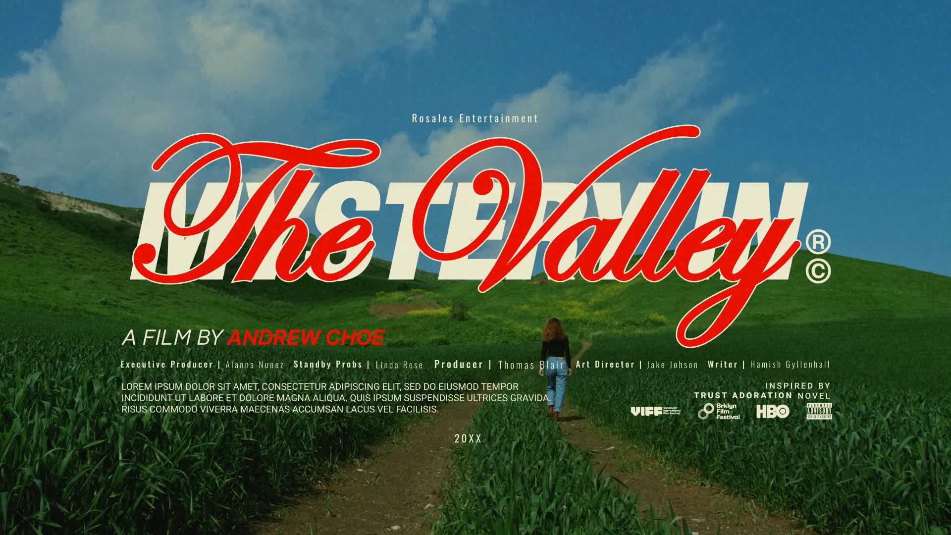 Title Card Trailer Template