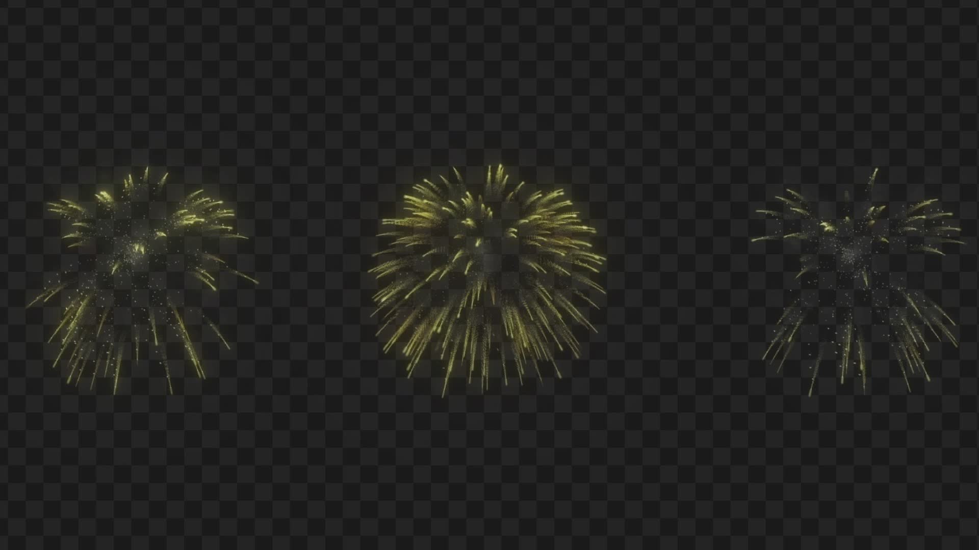 Trails Fireworks On Alpha