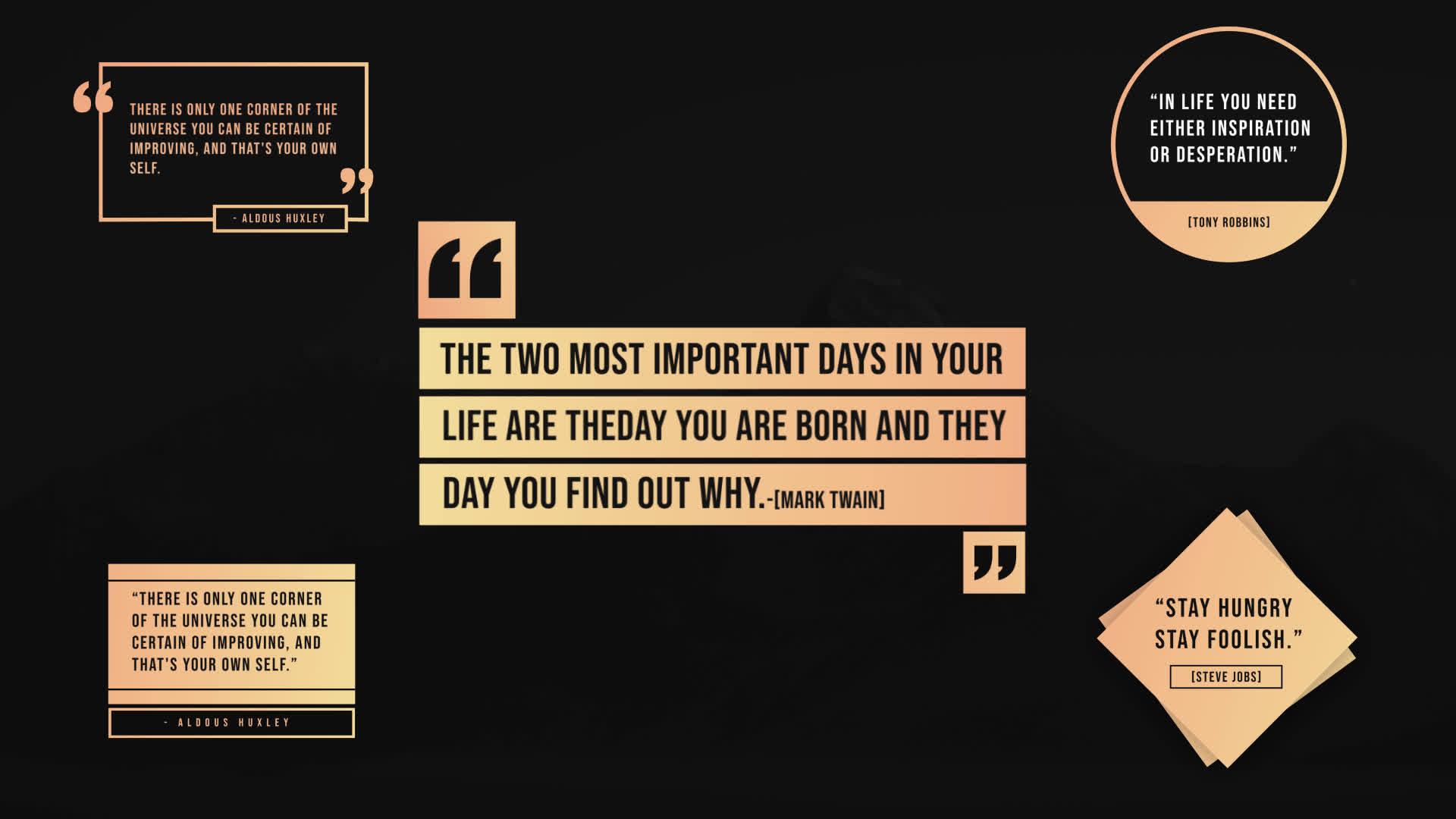 Trendy Quote Titles