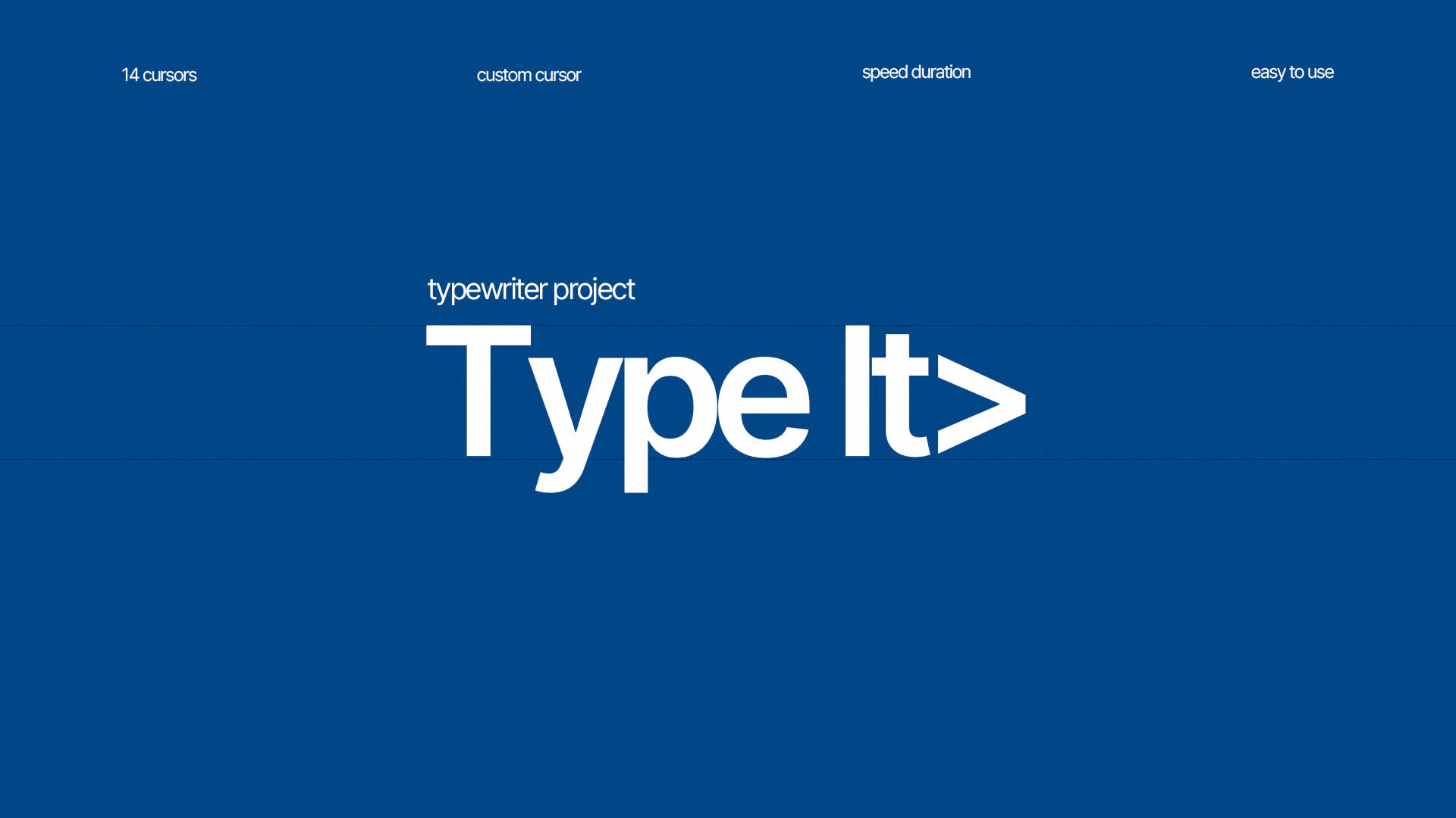 Type It - Typewriter