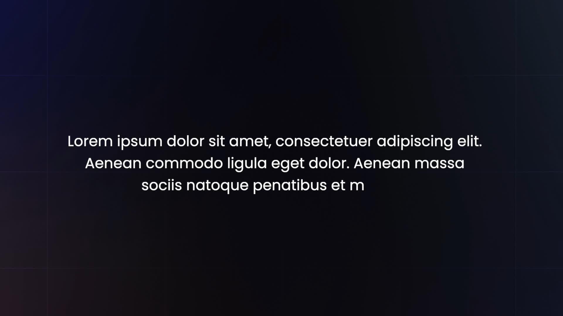 Typewriter Preset - MultiLine