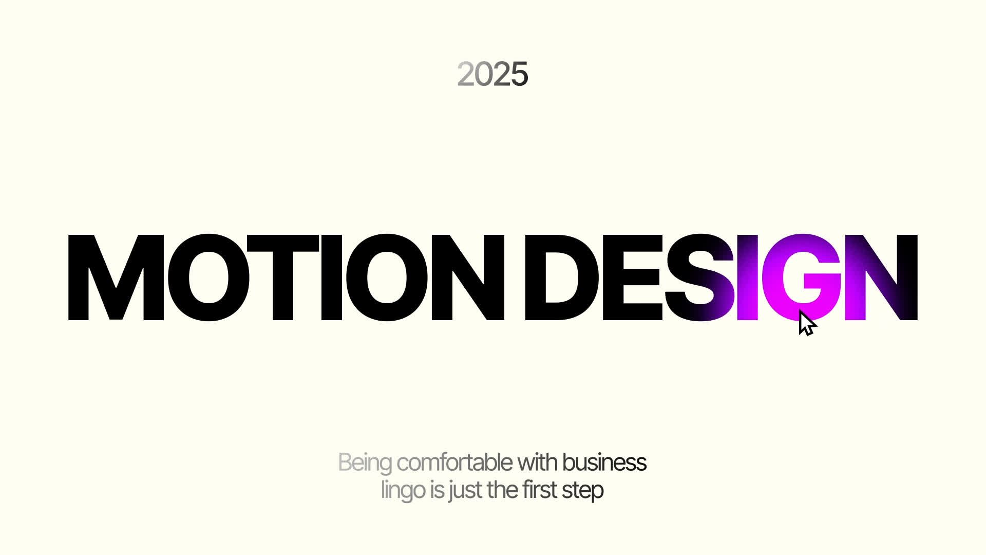 Typography Slide