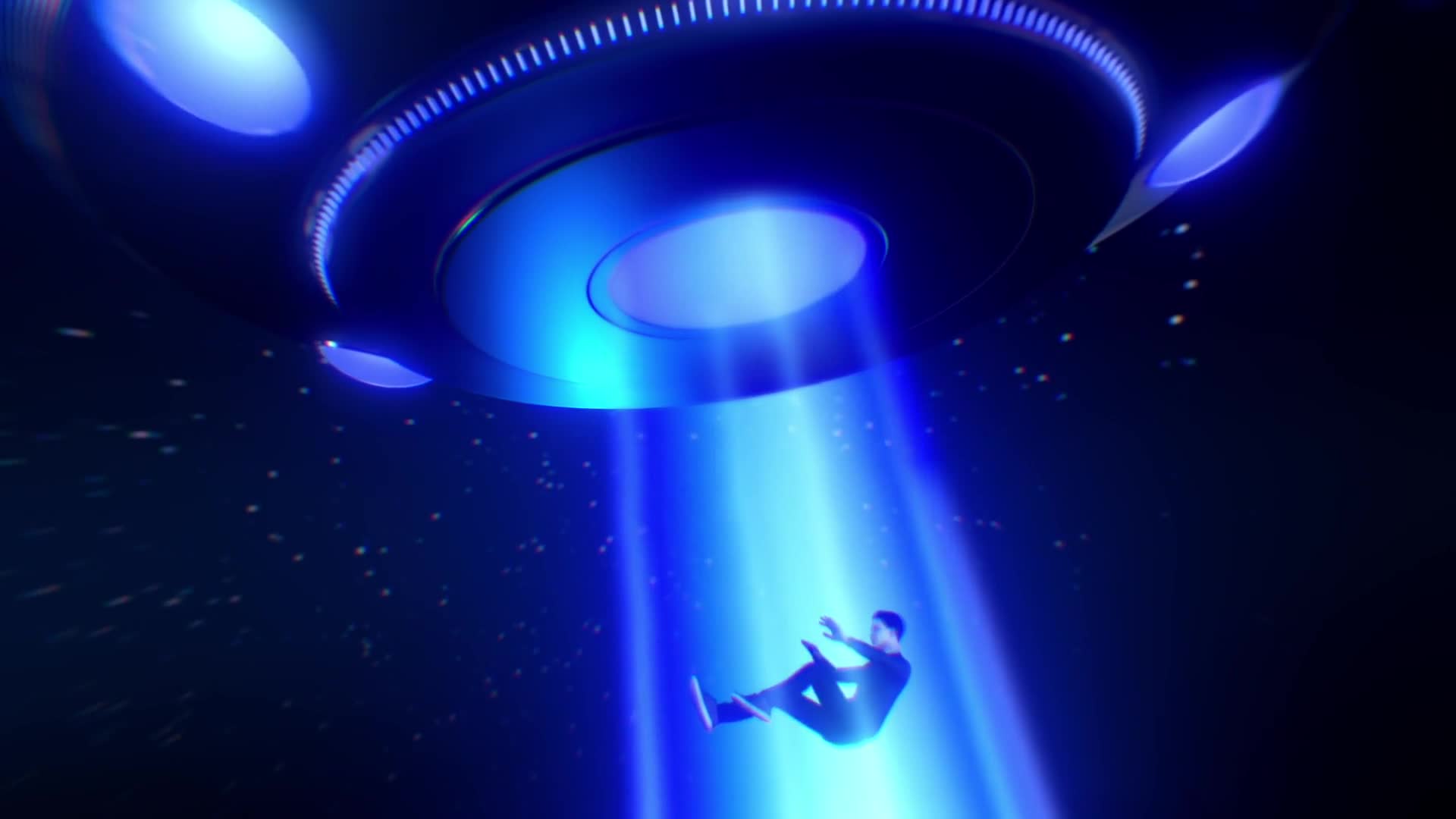 UFO Craft Tasking Human Onboard