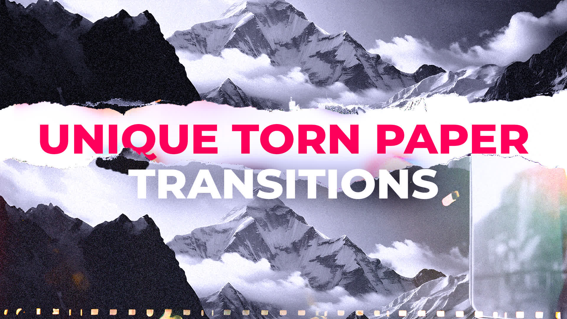 Unique Torn Paper Transitions