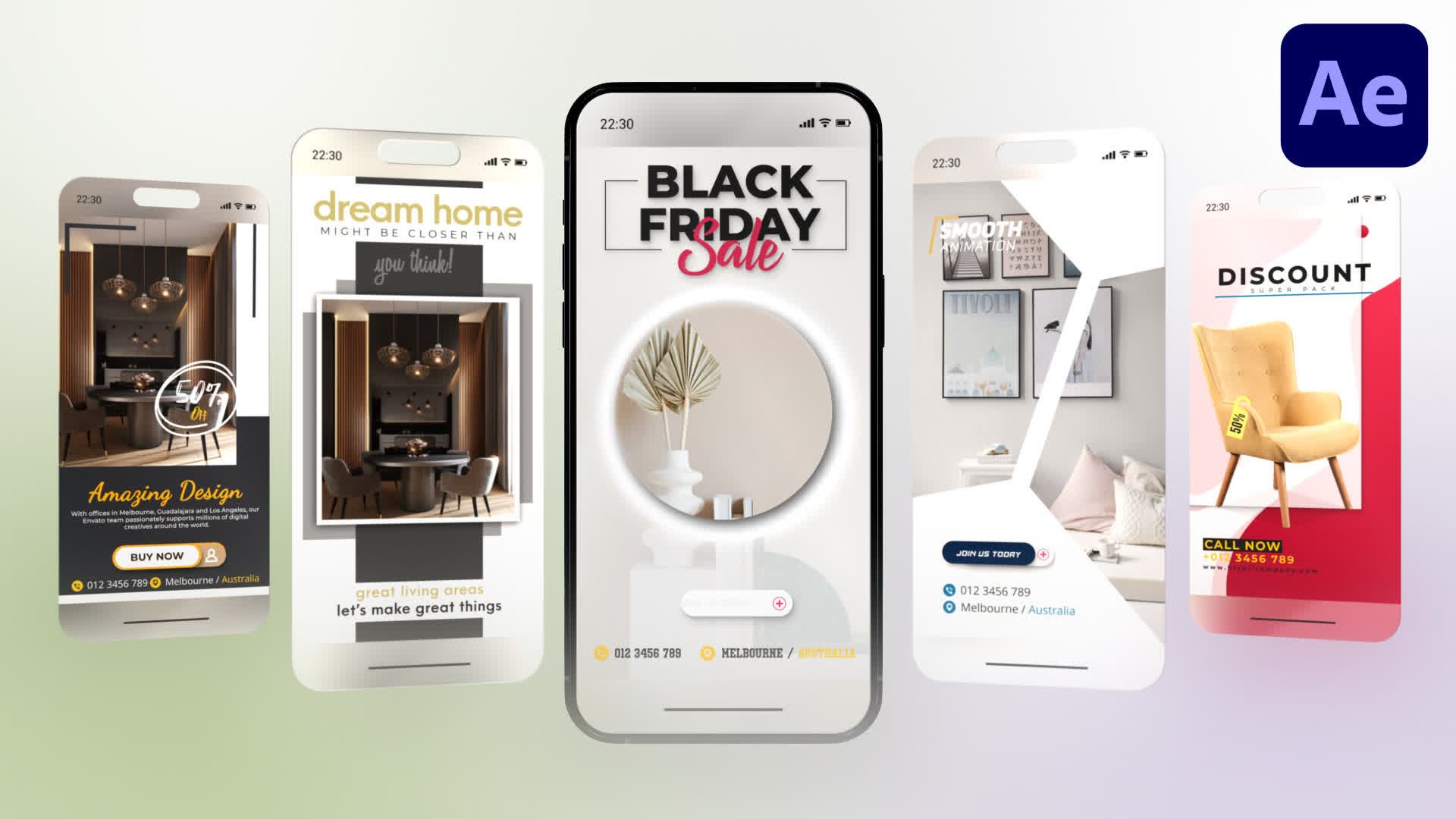 Urban Interior Instagram Stories