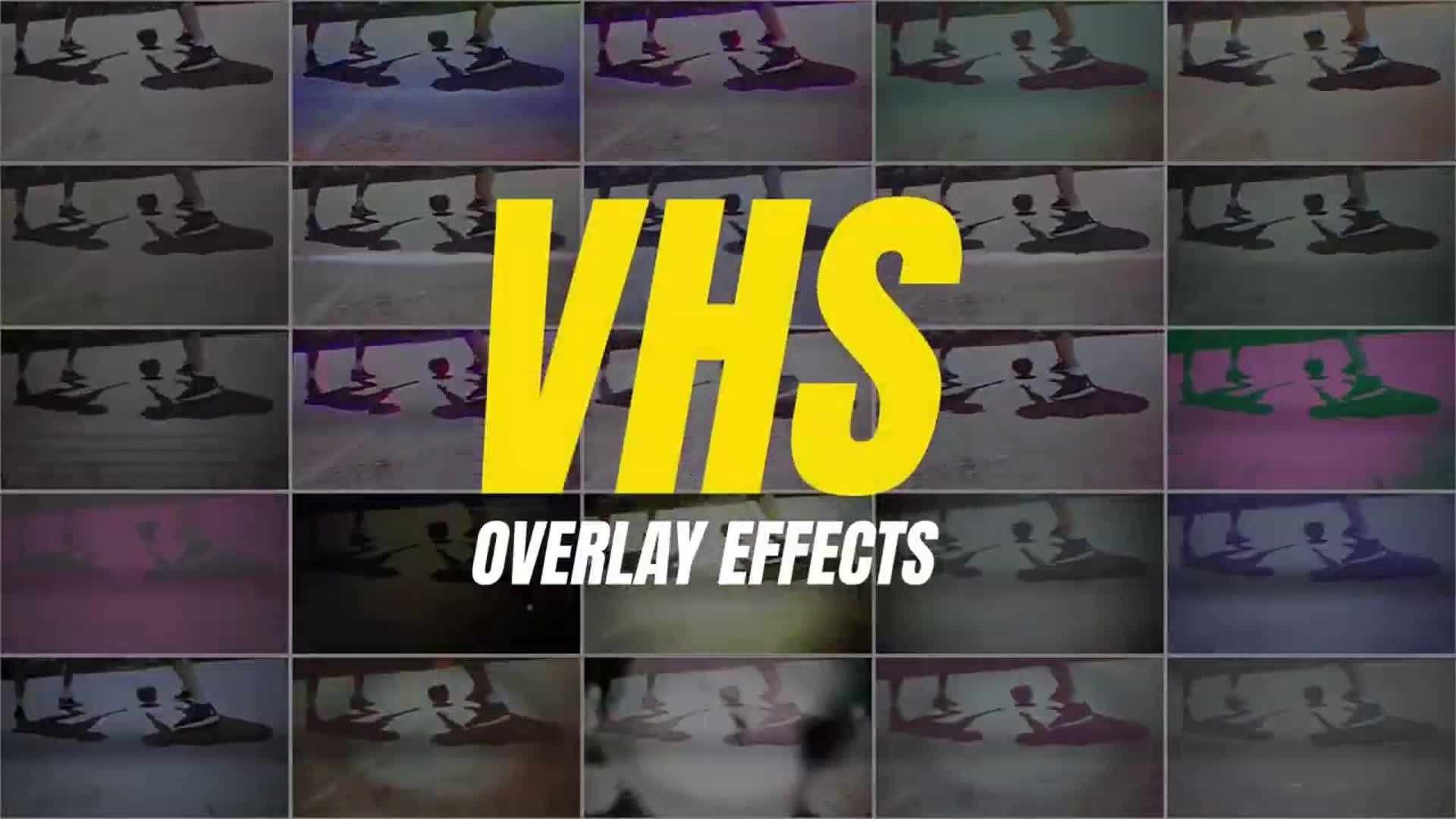 VHS Overlay Effects