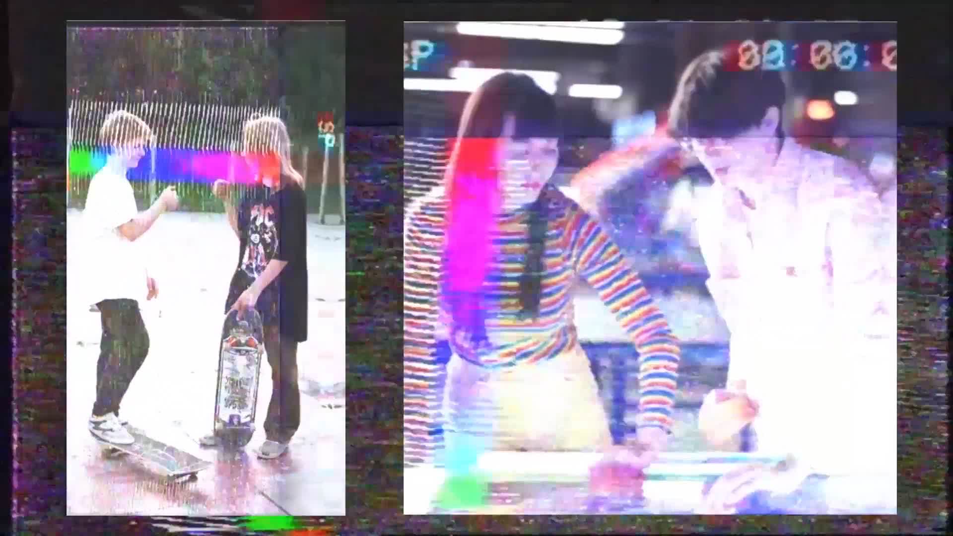 Vertical And Square VHS Transitions
