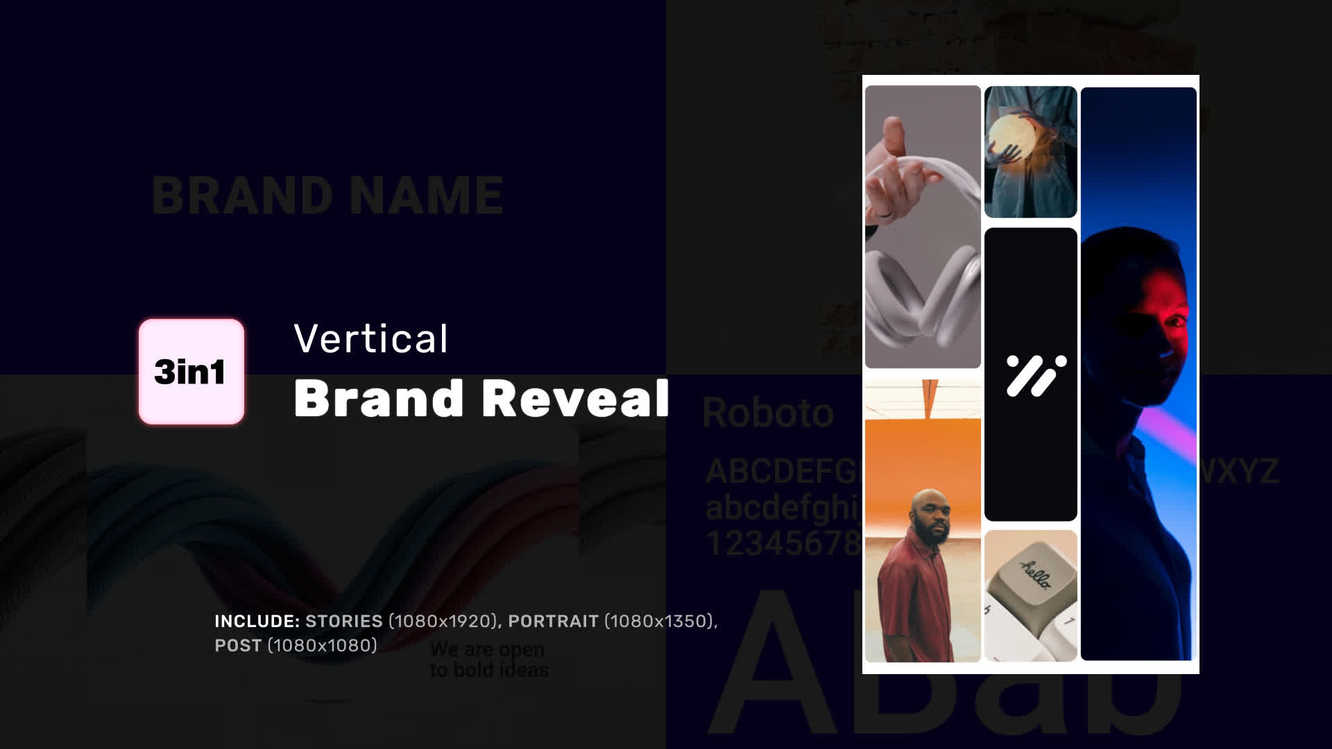 Vertical Brand Reveal