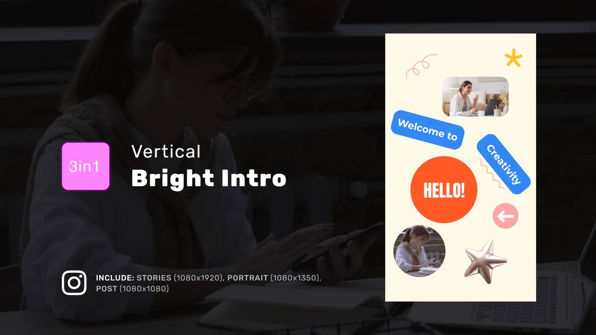 Vertical Bright Intro