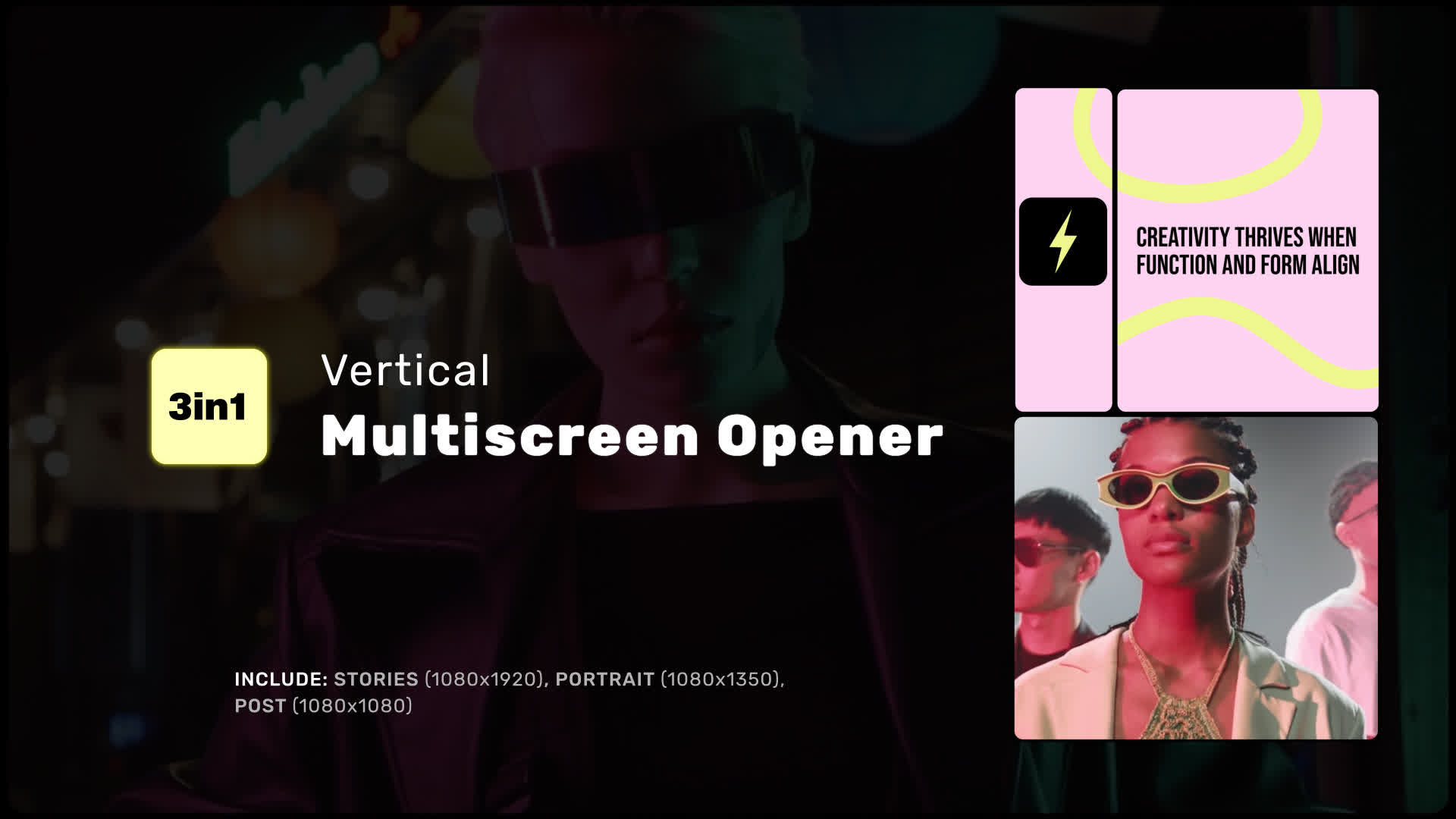 Vertical Multiscreen Opener