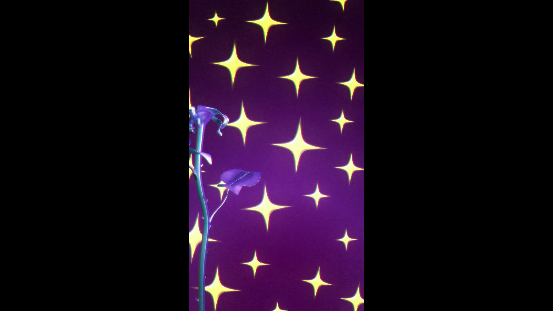 Vertical Retro Glow Airbrush Motion