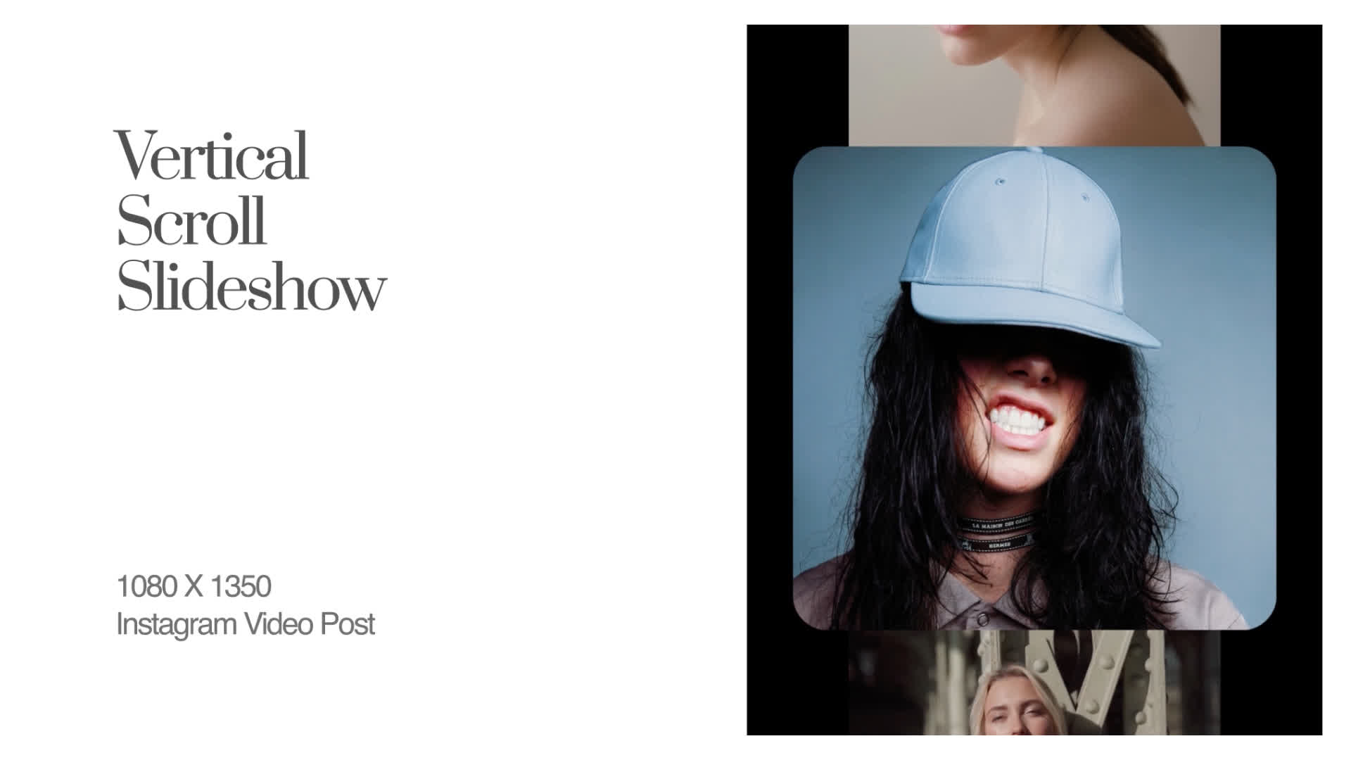 Vertical Scroll Slideshow