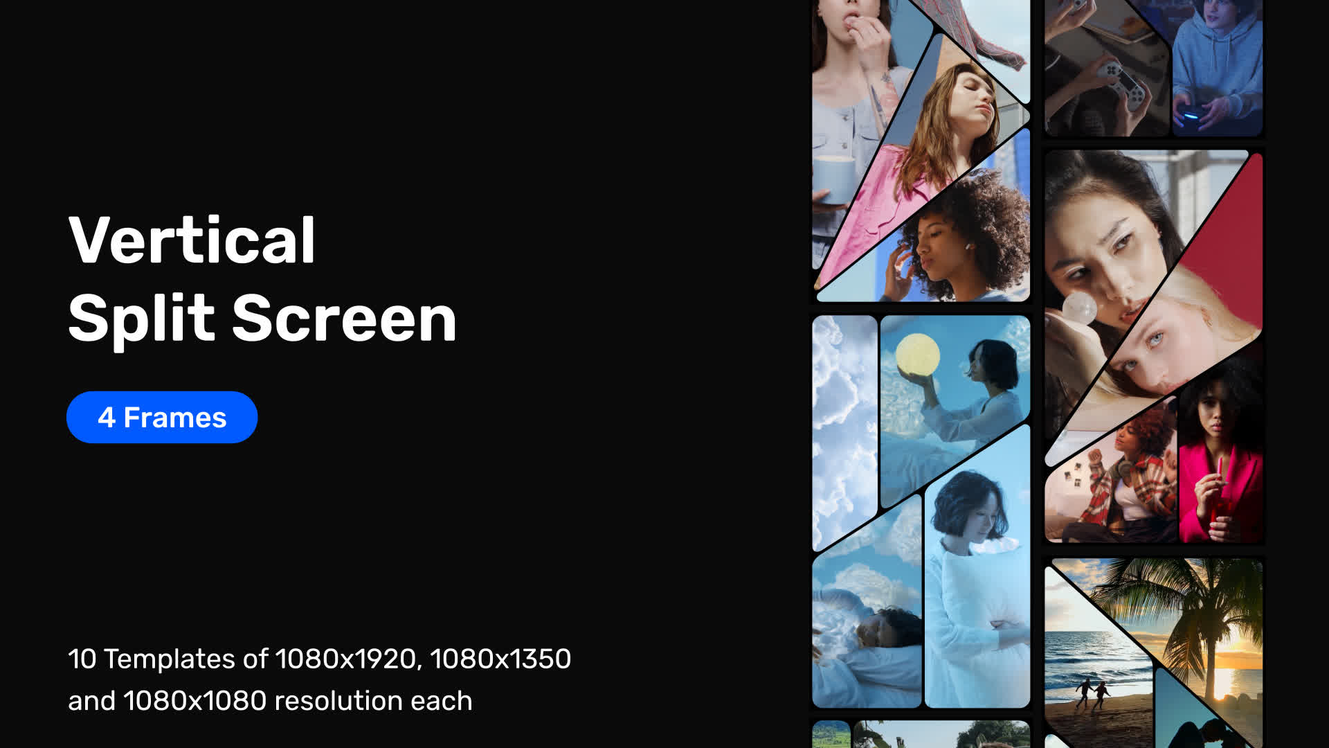 Vertical Split Screen
