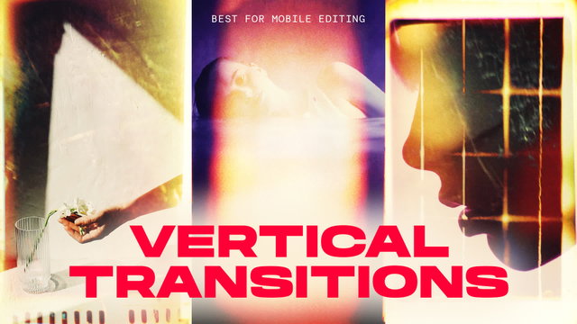 Vertical Transitions - Pack 1 • Motion Graphics Template • Uppbeat
