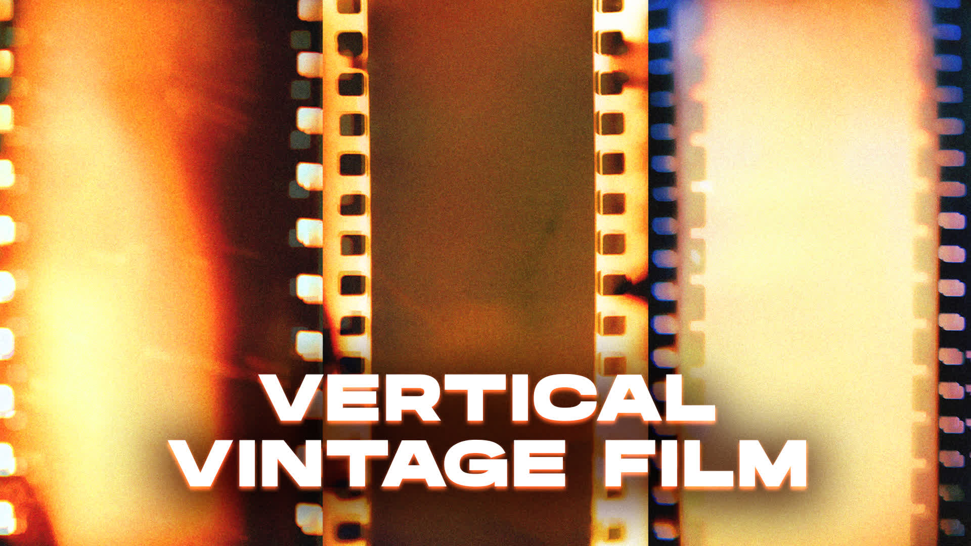 Vertical Vintage Film Transitions