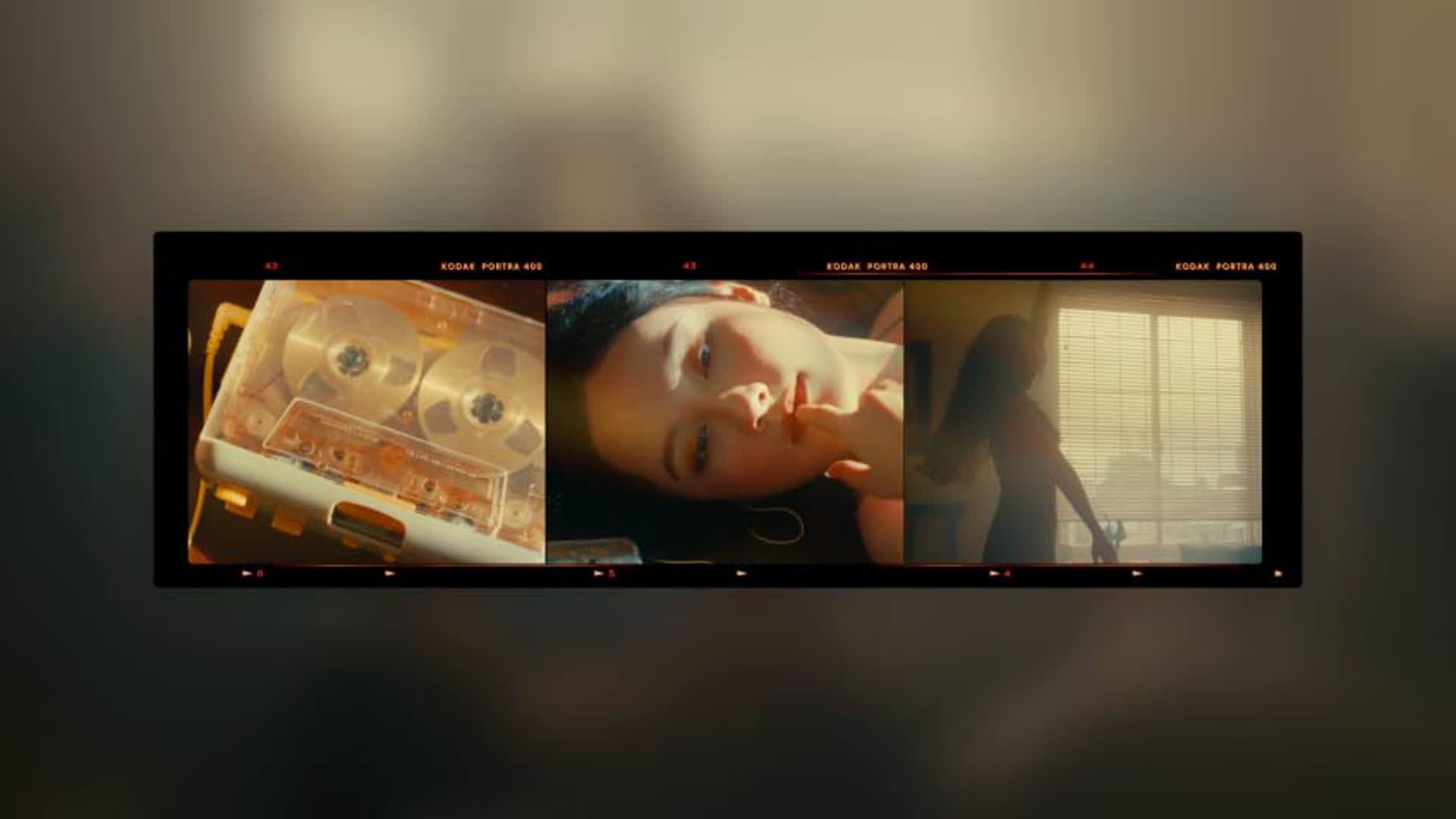 Vintage Film Frame Template
