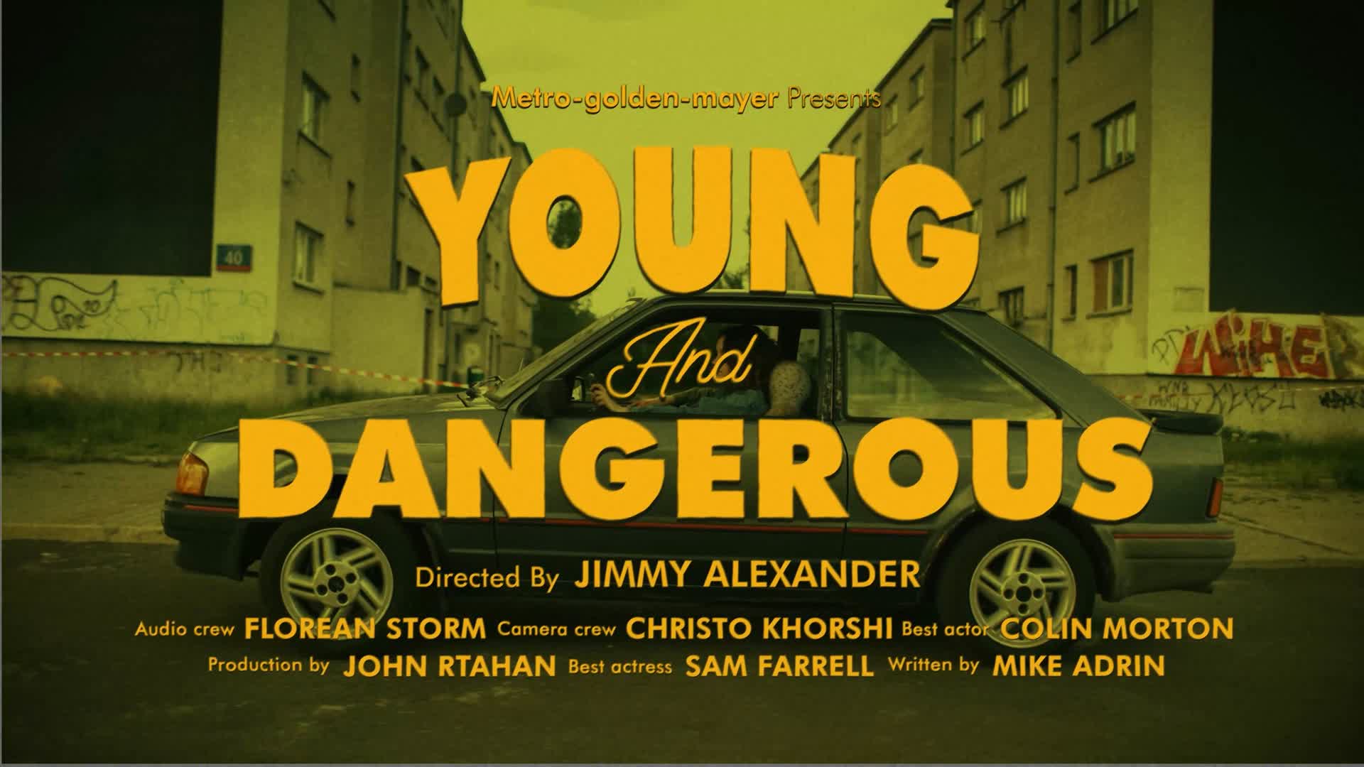Vintage Movie Opener Title
