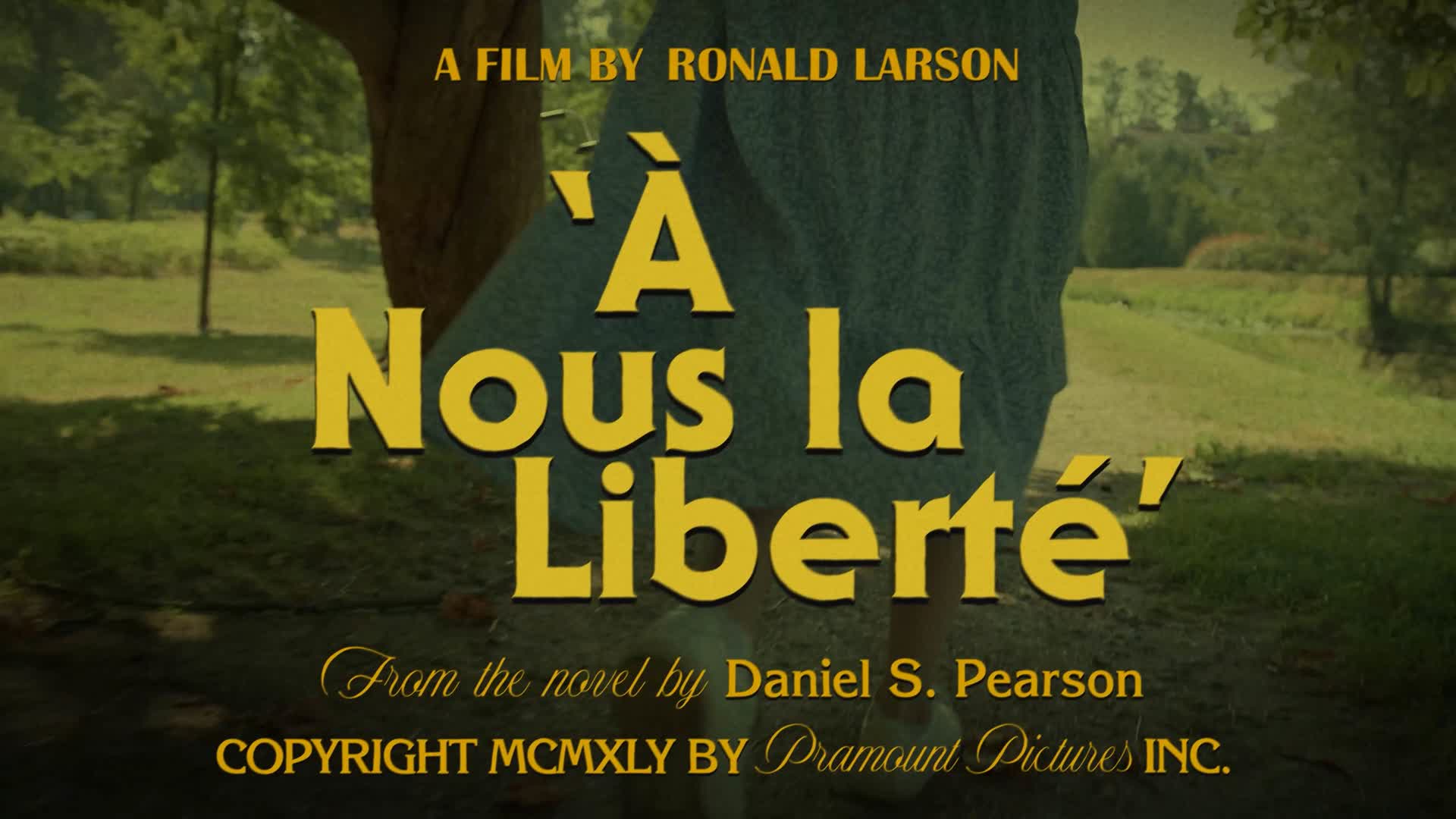 Vintage Movie Title