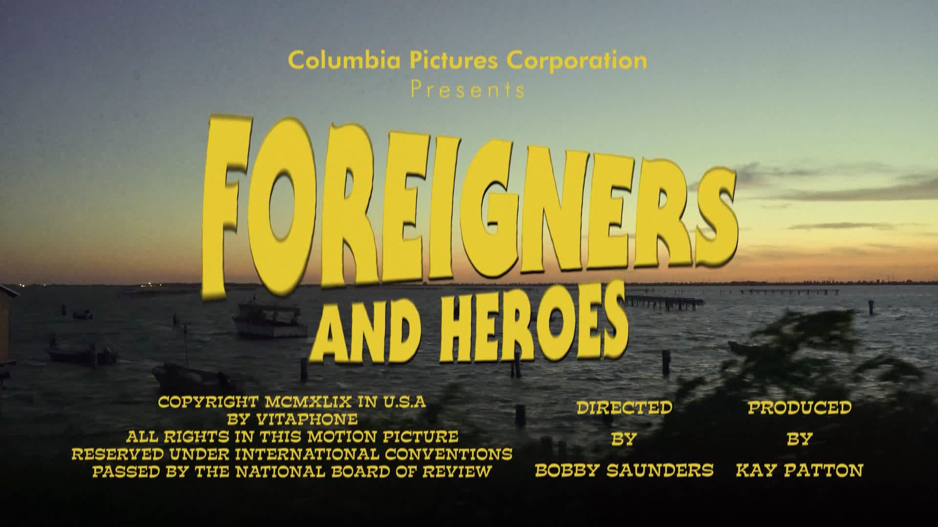 Vintage Movie Title Grunge