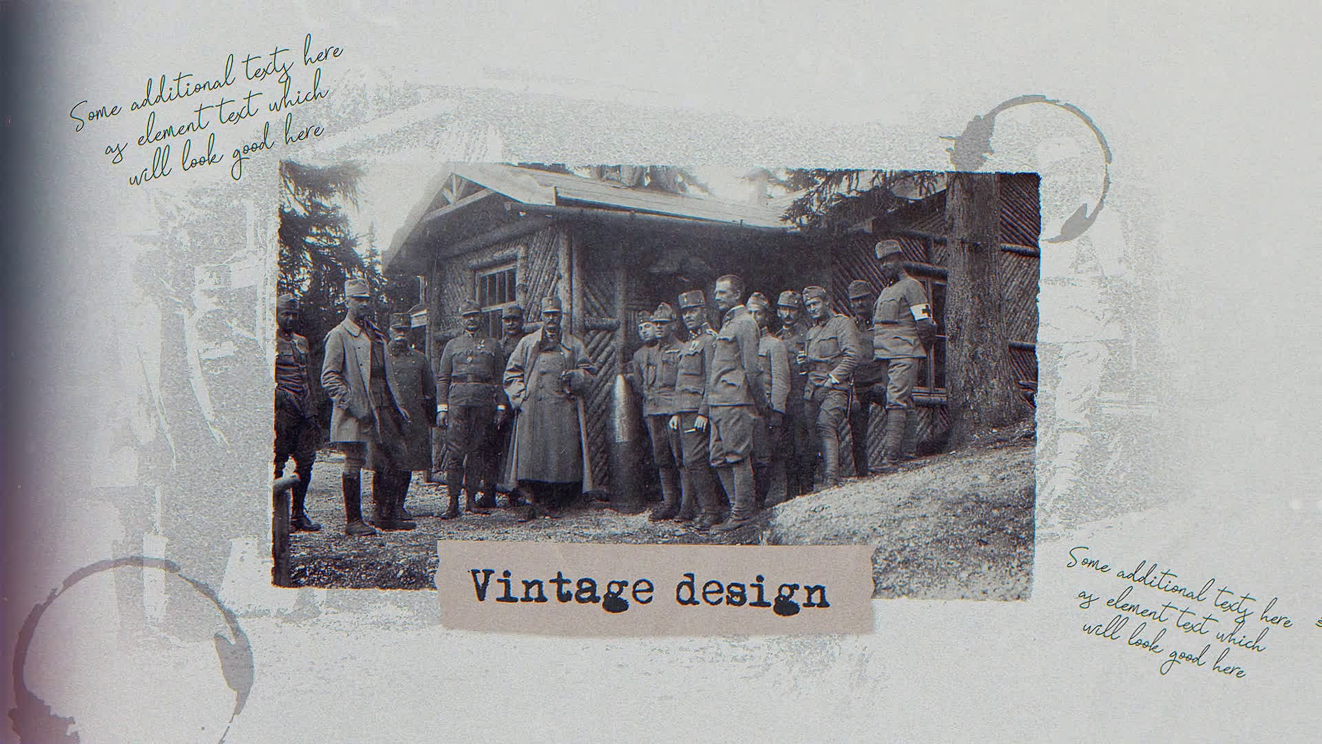 Vintage Presentation