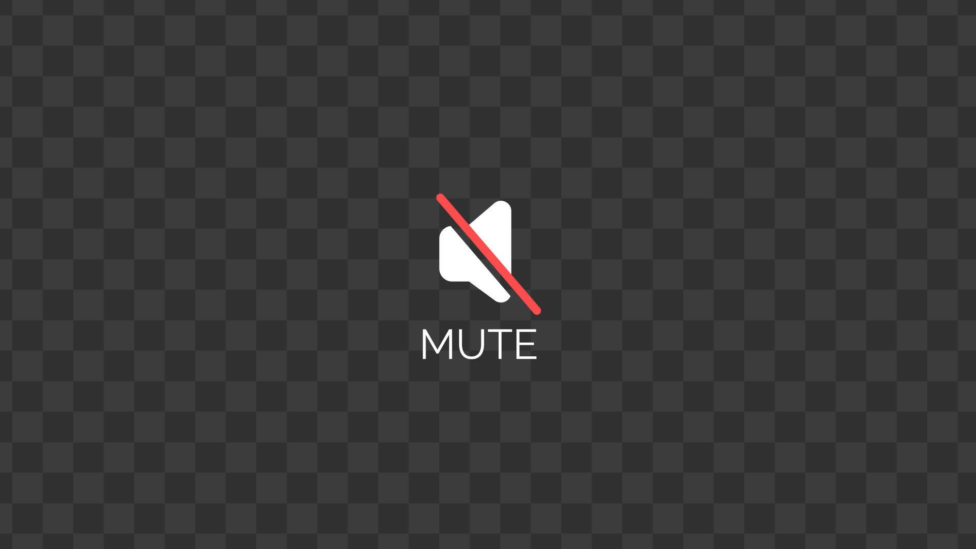 Volume Control Sound And Mute Animation
