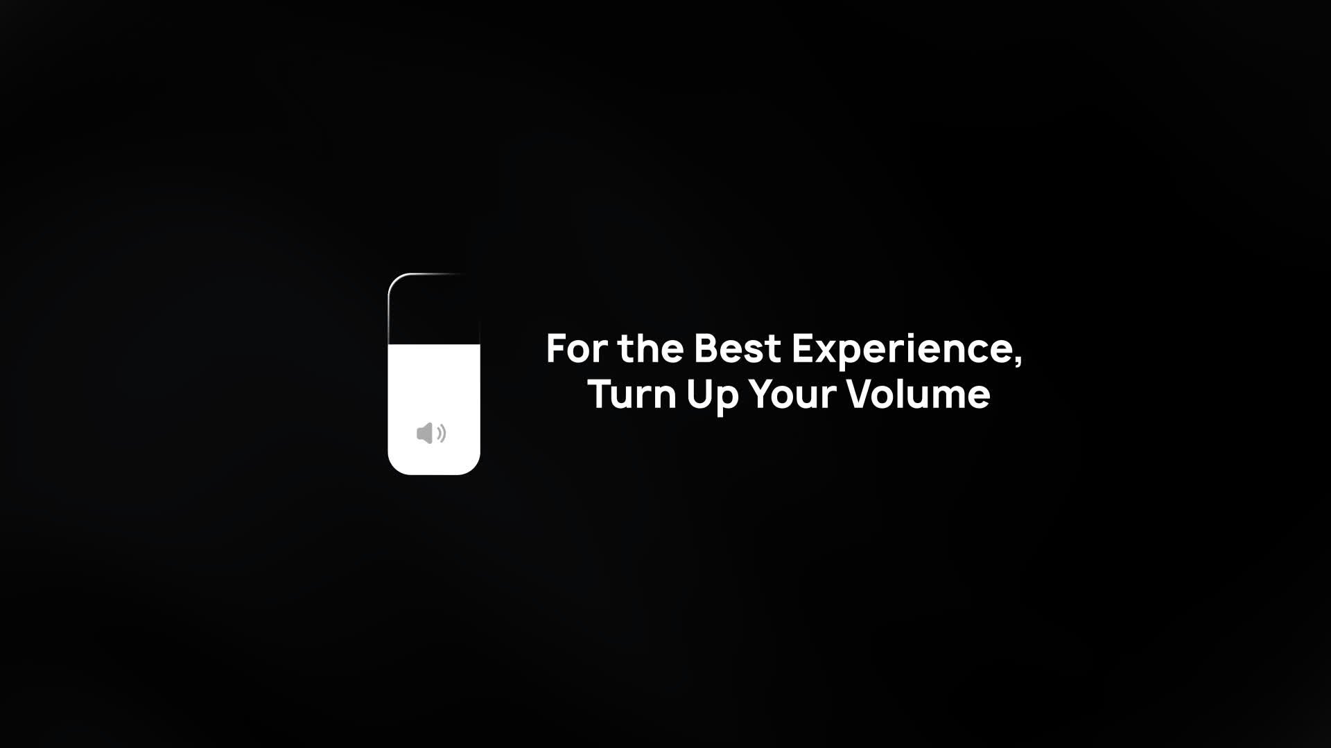 Volume Up Audio Advisory Animation