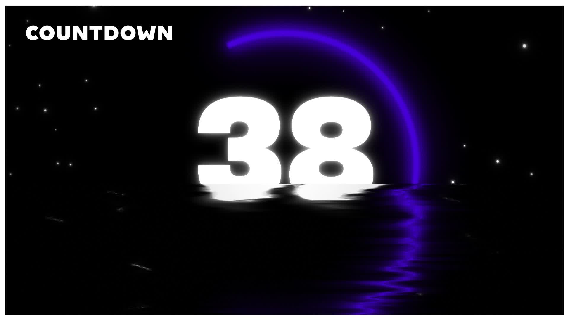Water Ripple Mirror Countdown