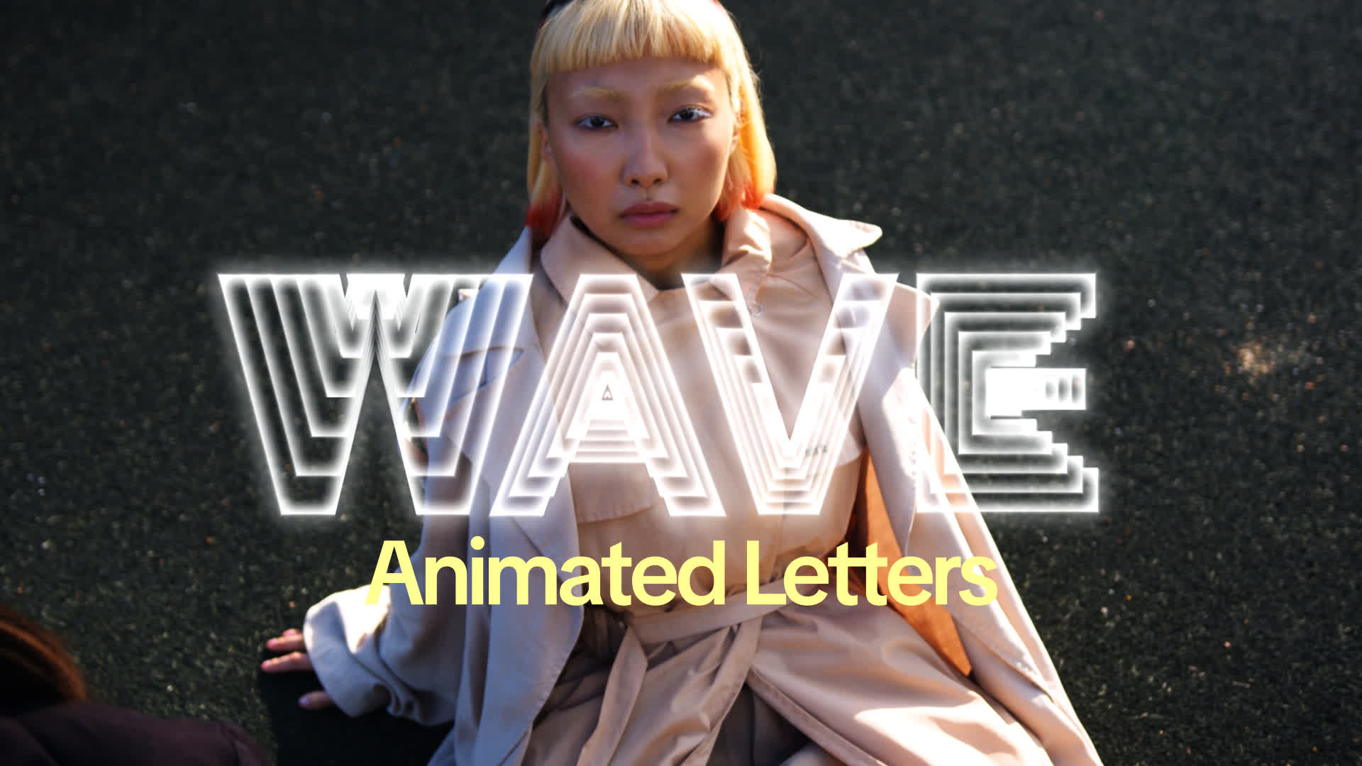 Wave Animated Letters