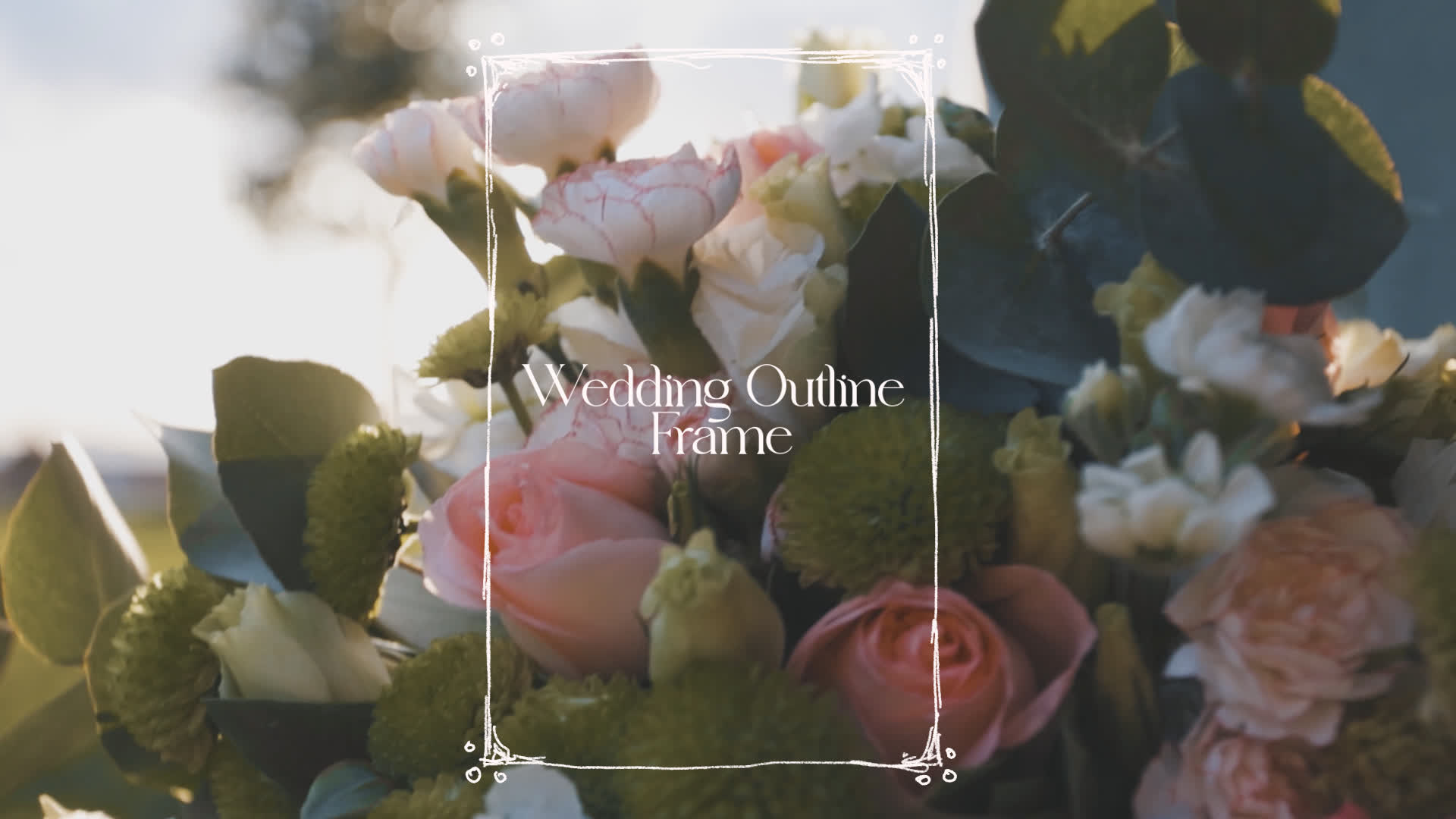 Wedding Outline Frame