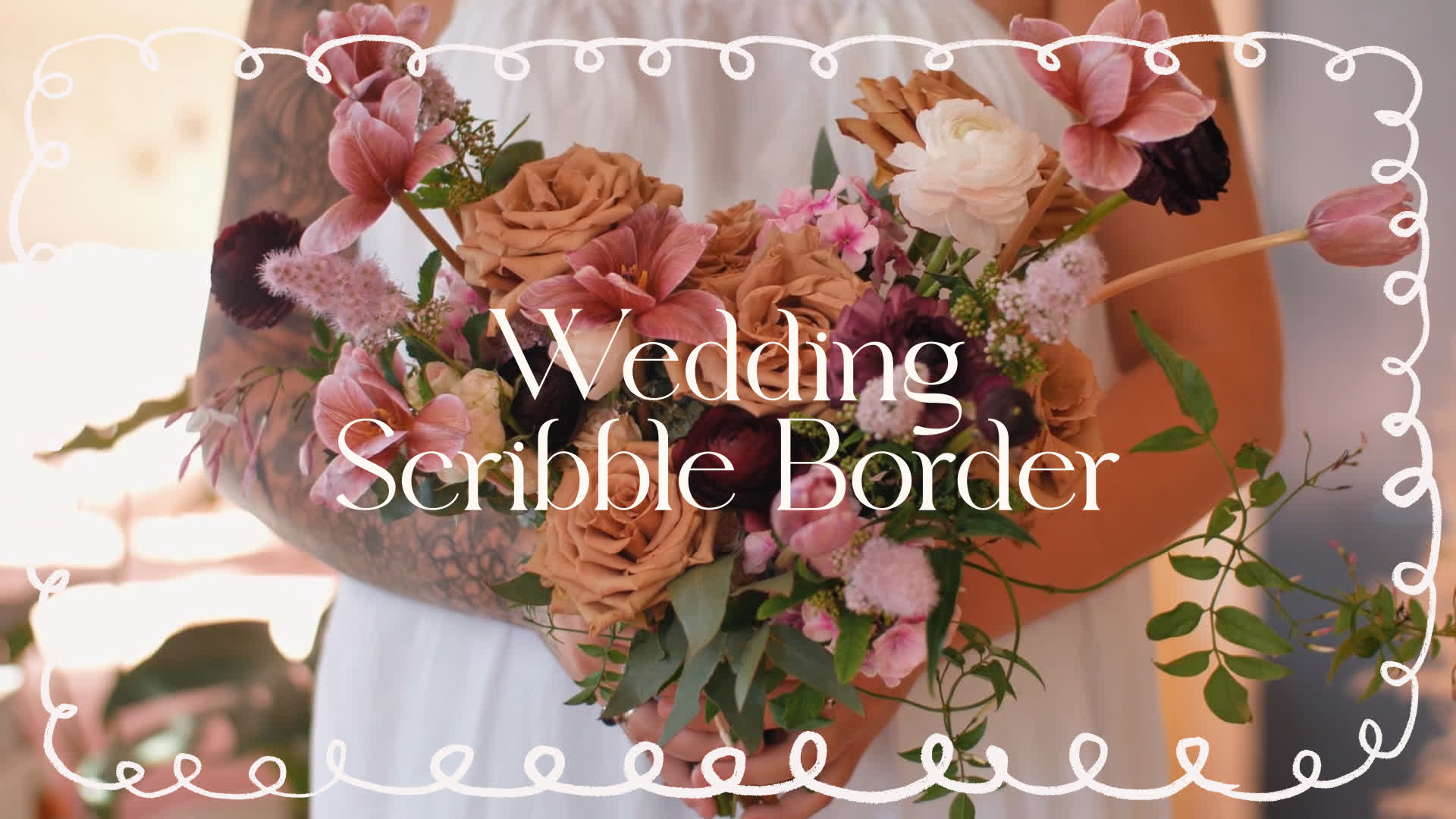 Wedding Scribble Border