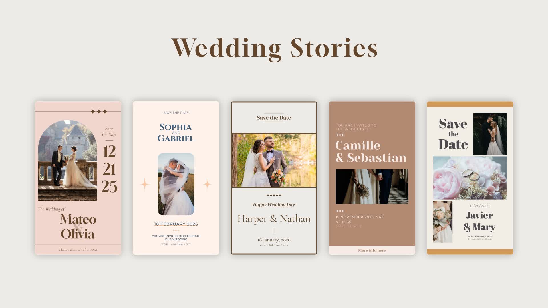 Wedding Stories