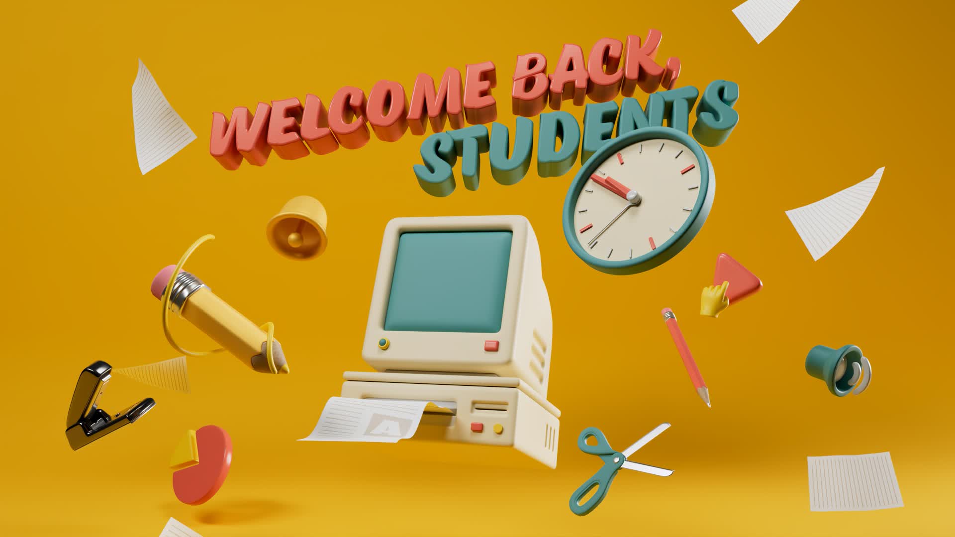 Welcome Back School Animation