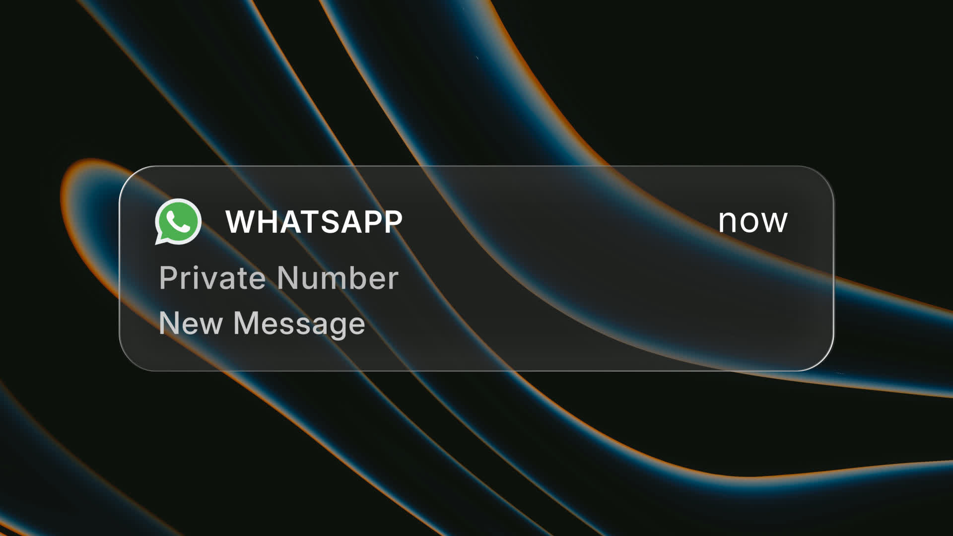 Whatsapp Message Popup UI