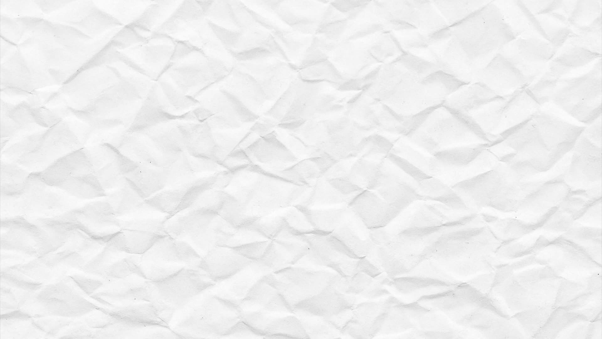 White Crumpled Paper Background