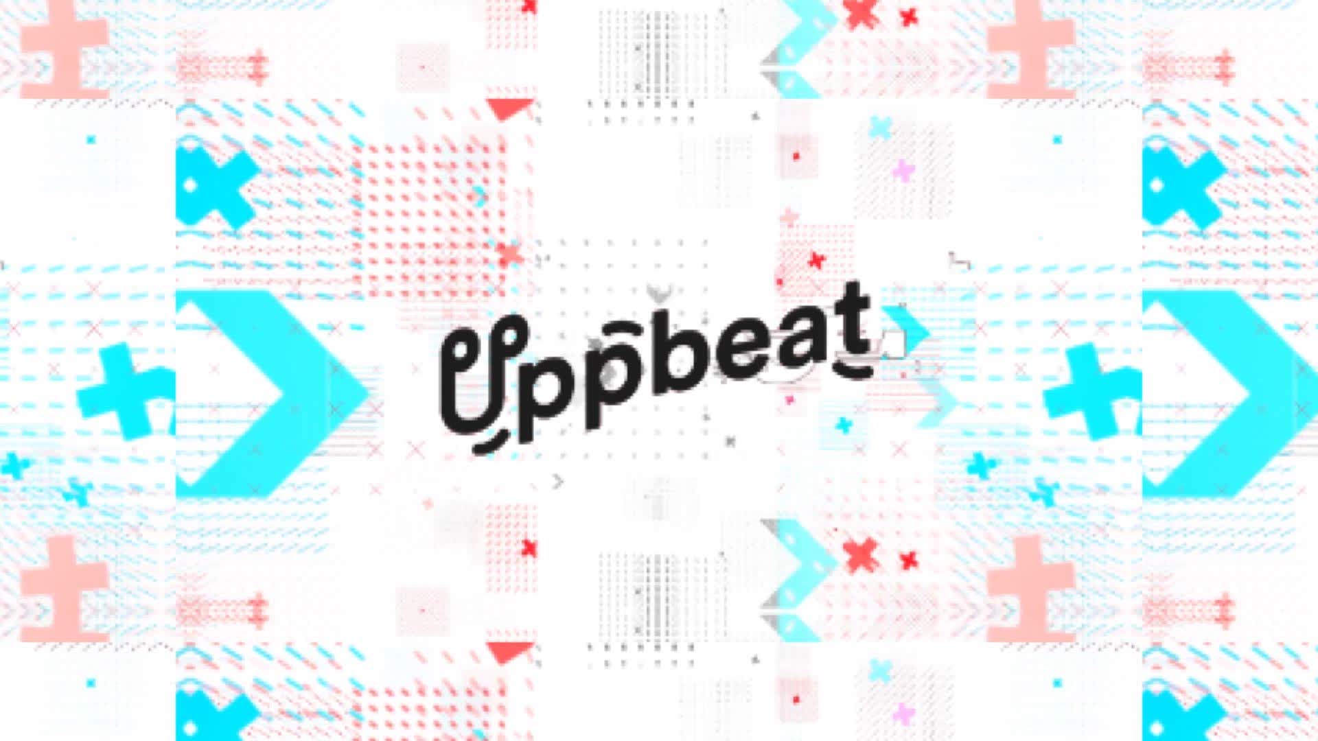 Bright White Glitch Logo Reveal