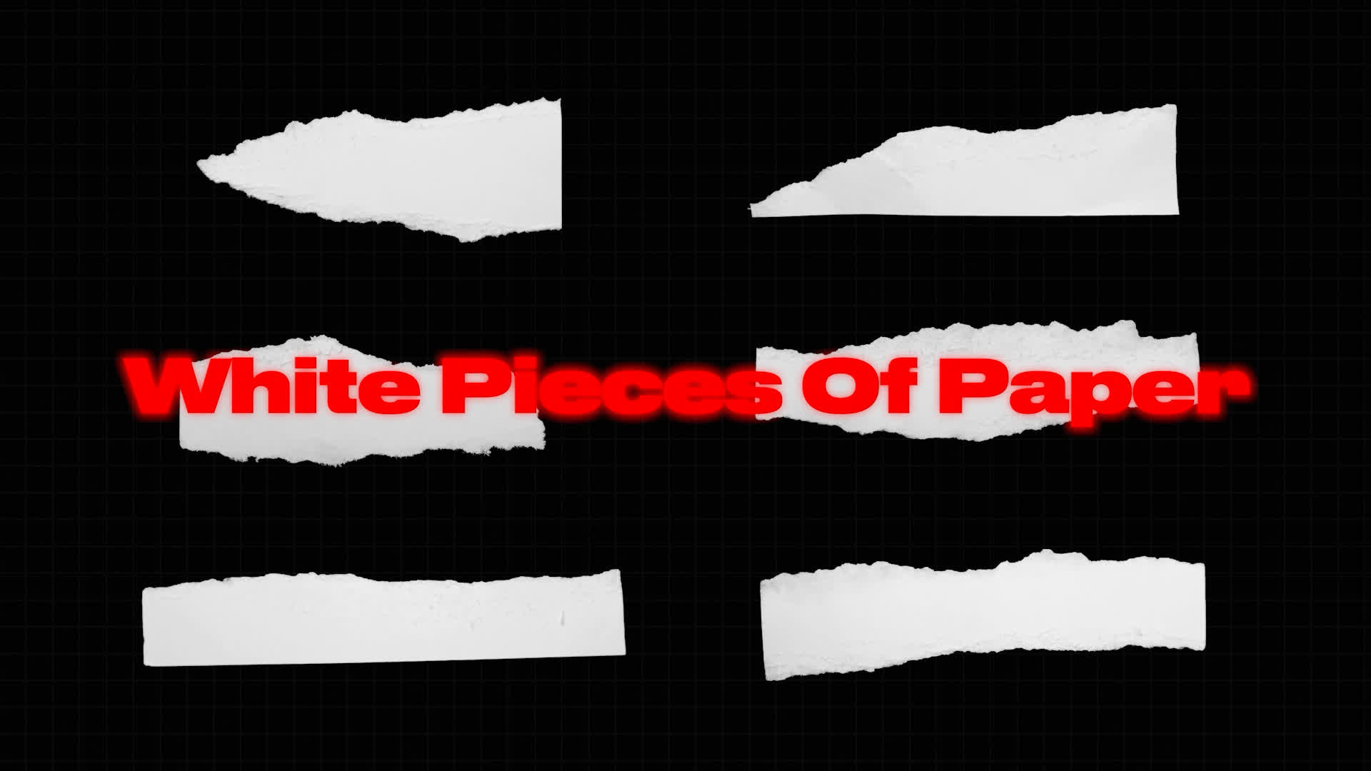White Pieces Of Paper