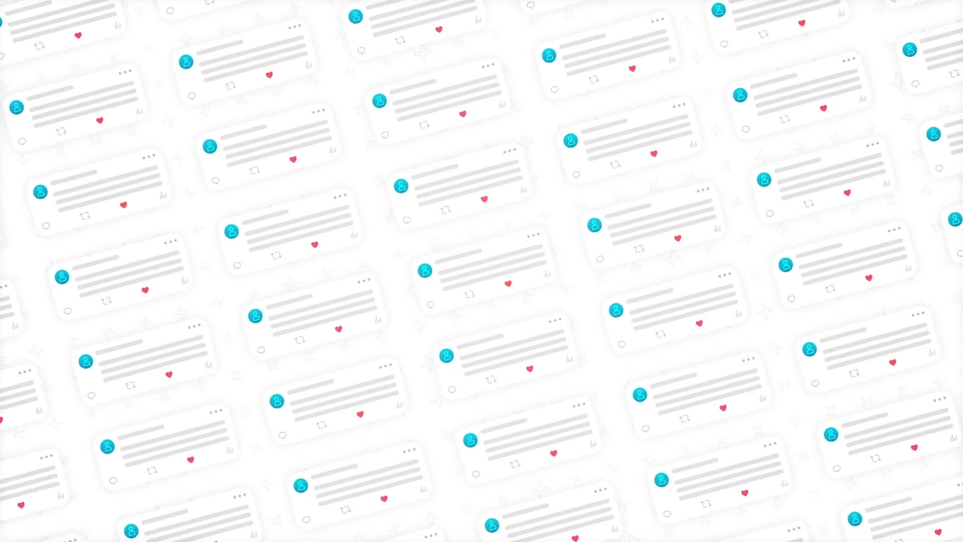 White Social Media Background