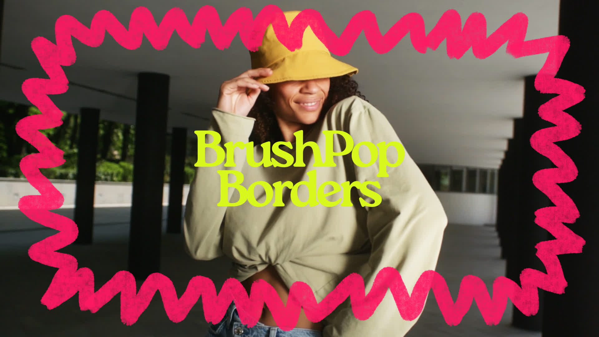 Wide BrushPop Borders