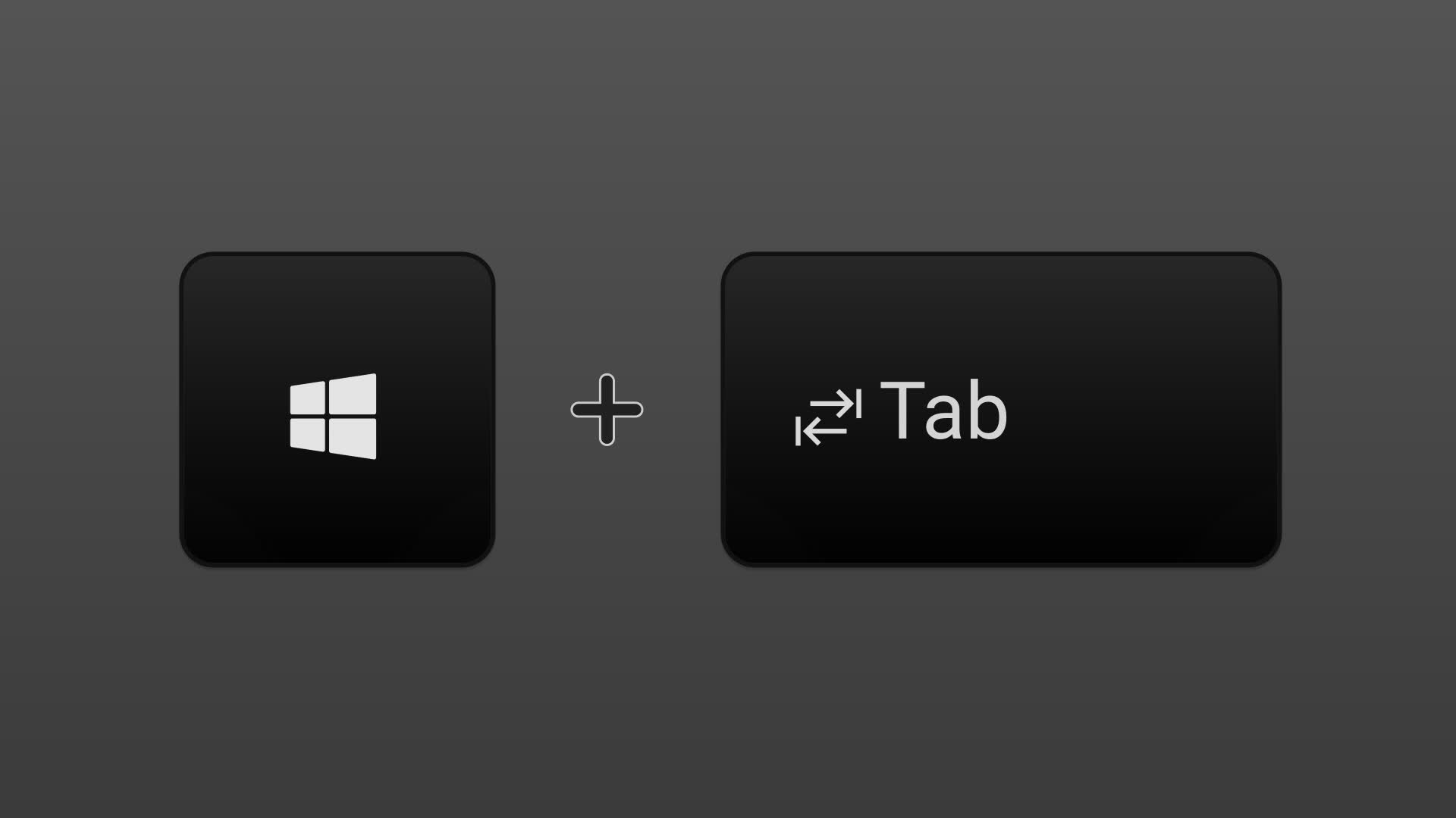 Win Tab Task View Click Motion