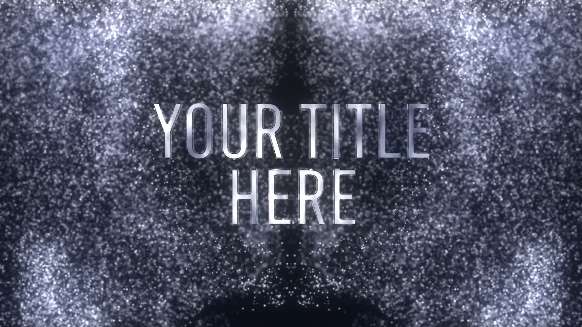 Winter Snow Text Title
