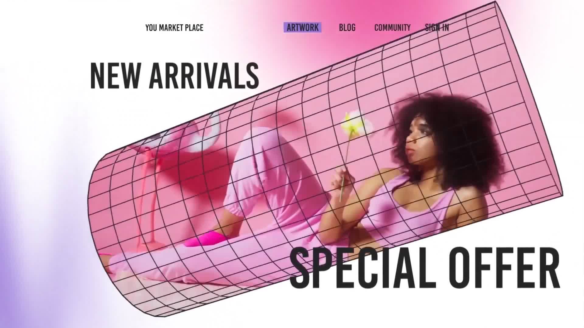 Wire And Color Fashion Opener