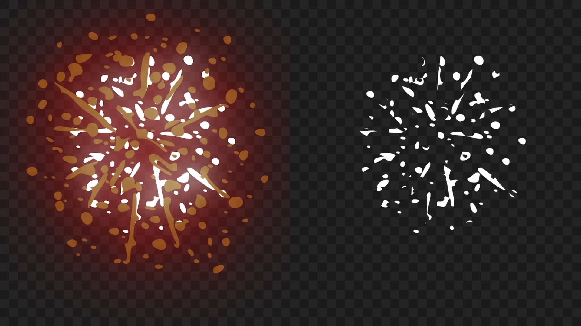 XL Large Fireworks Multi Color on Alpha