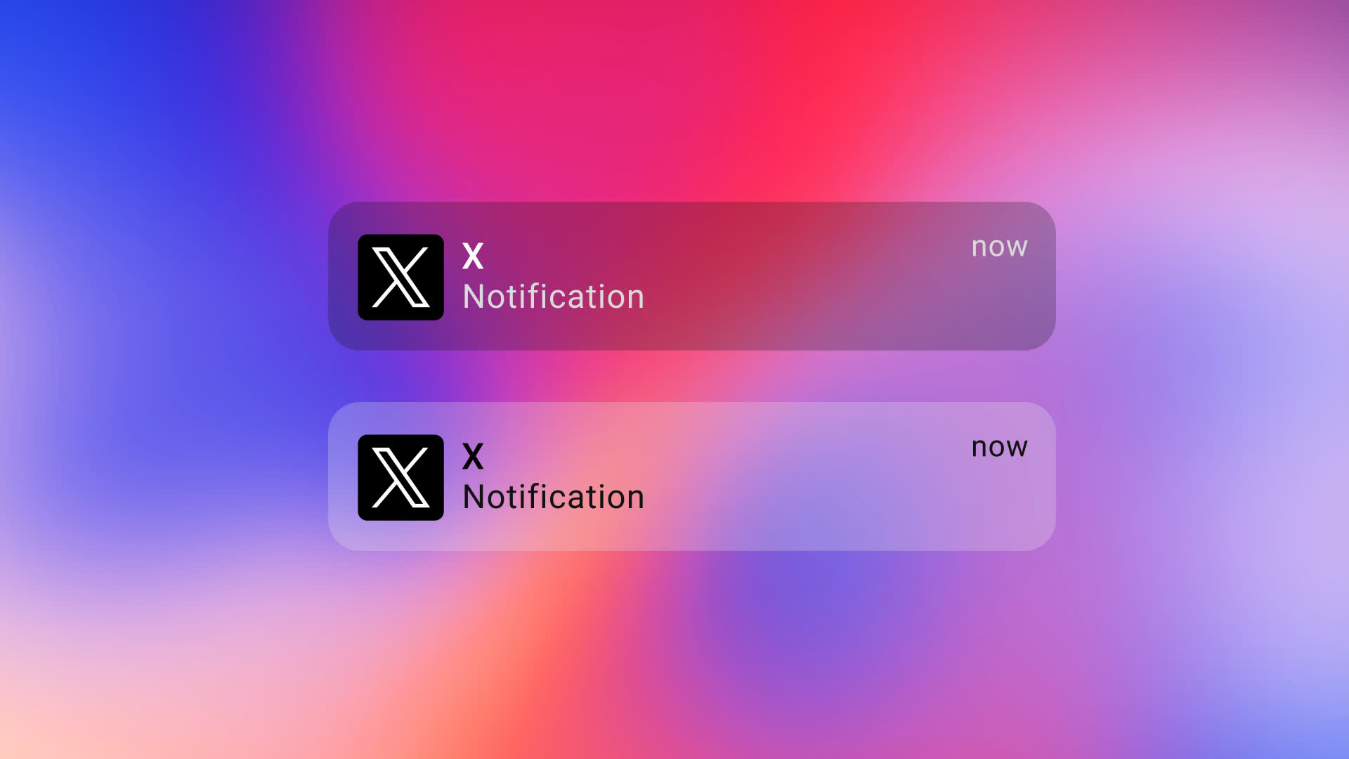 X Notification