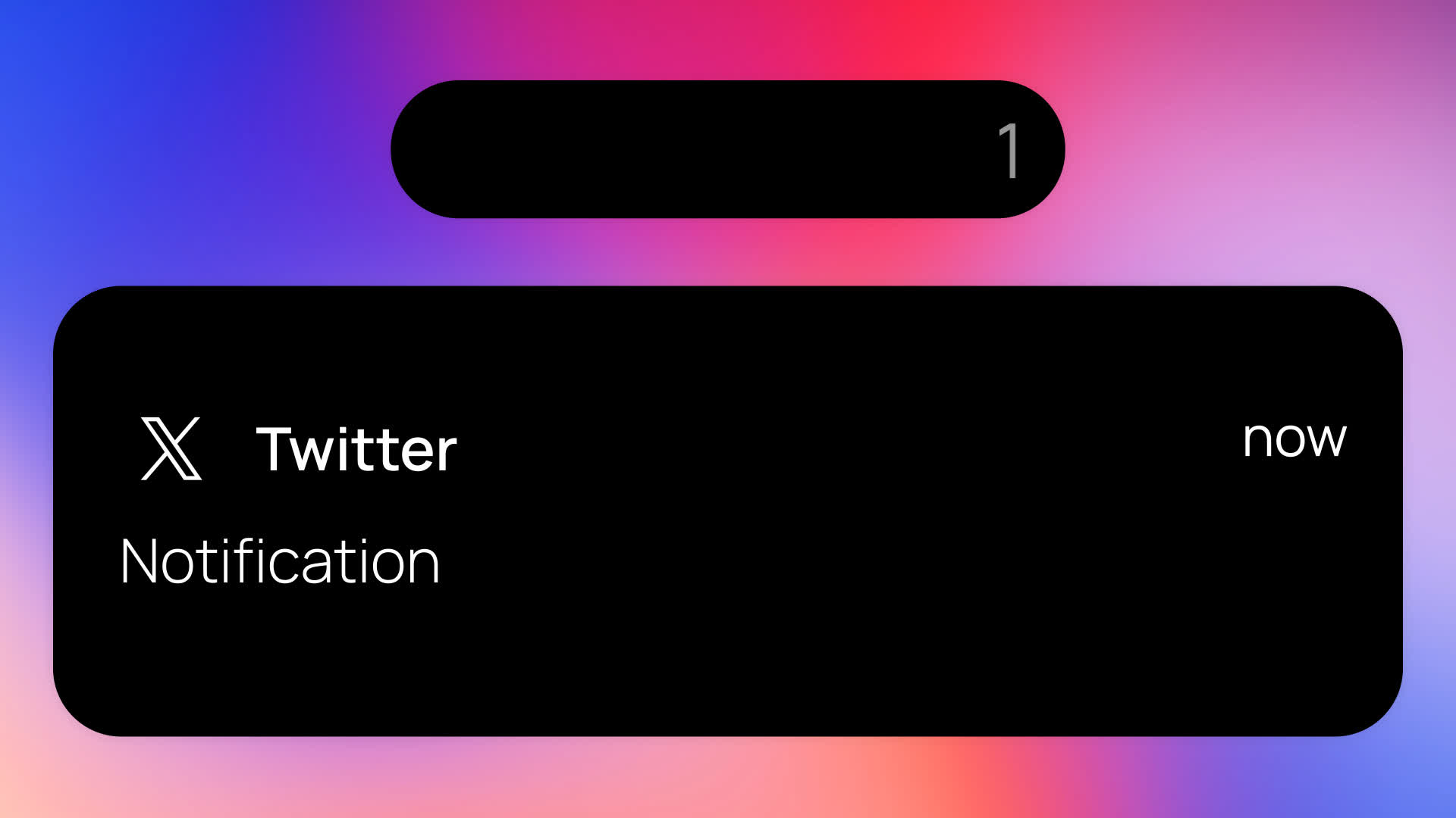 X Notification Dynamic Island
