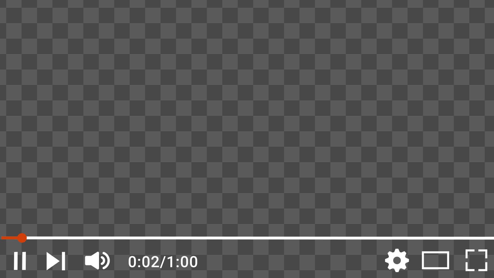YouTube Embedded Player UI
