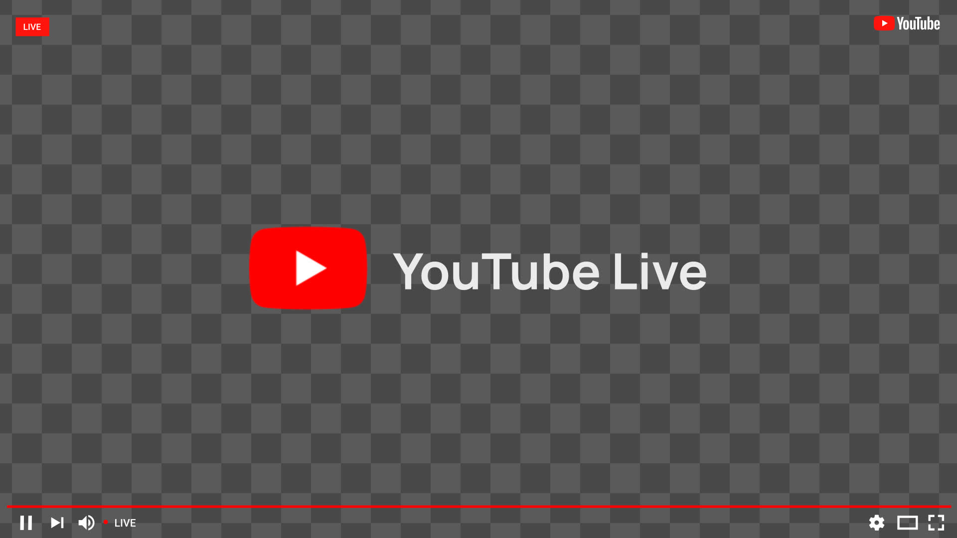 YouTube Live Streaming Overlay