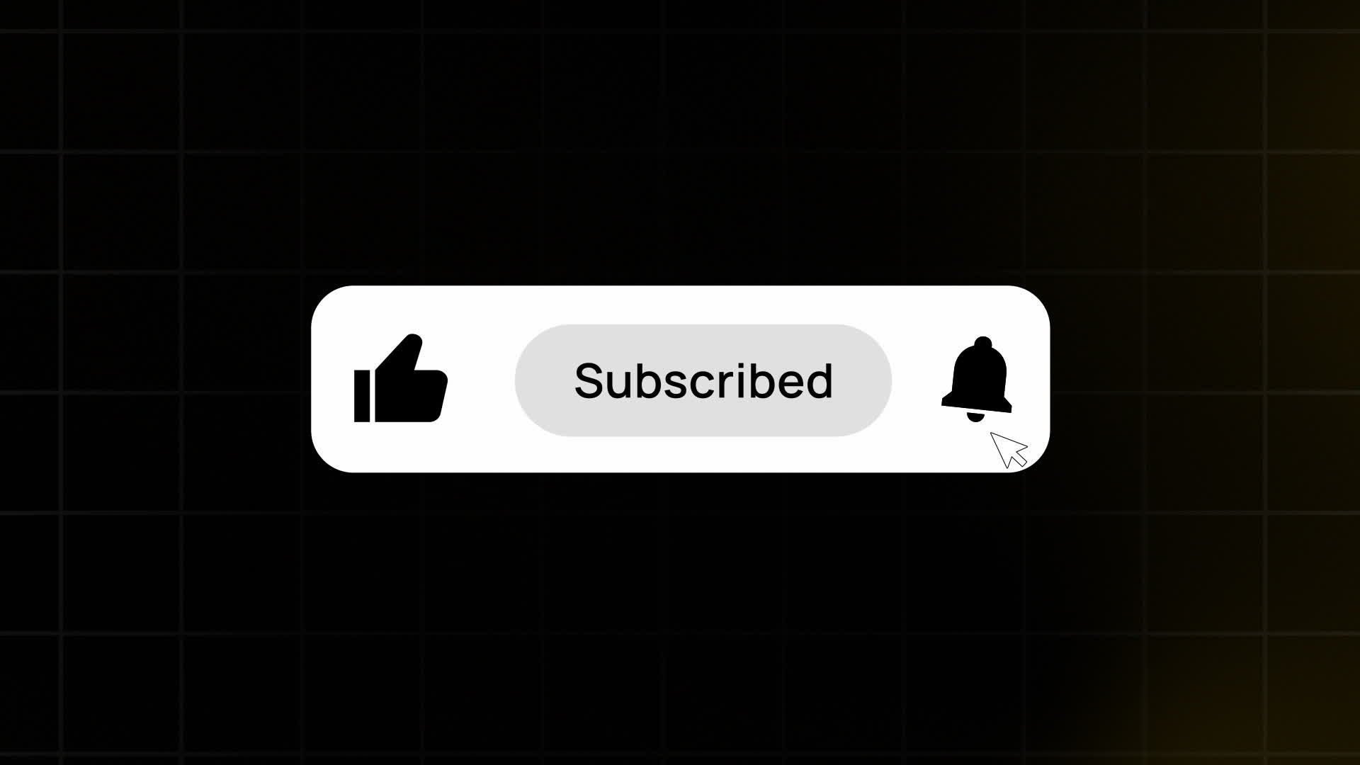 YouTube Notification Bar With Subscribe Button