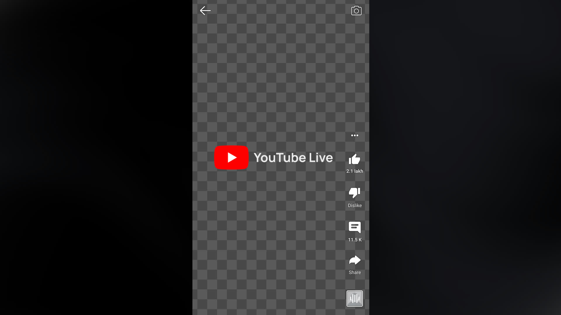 YouTube Shorts Screen