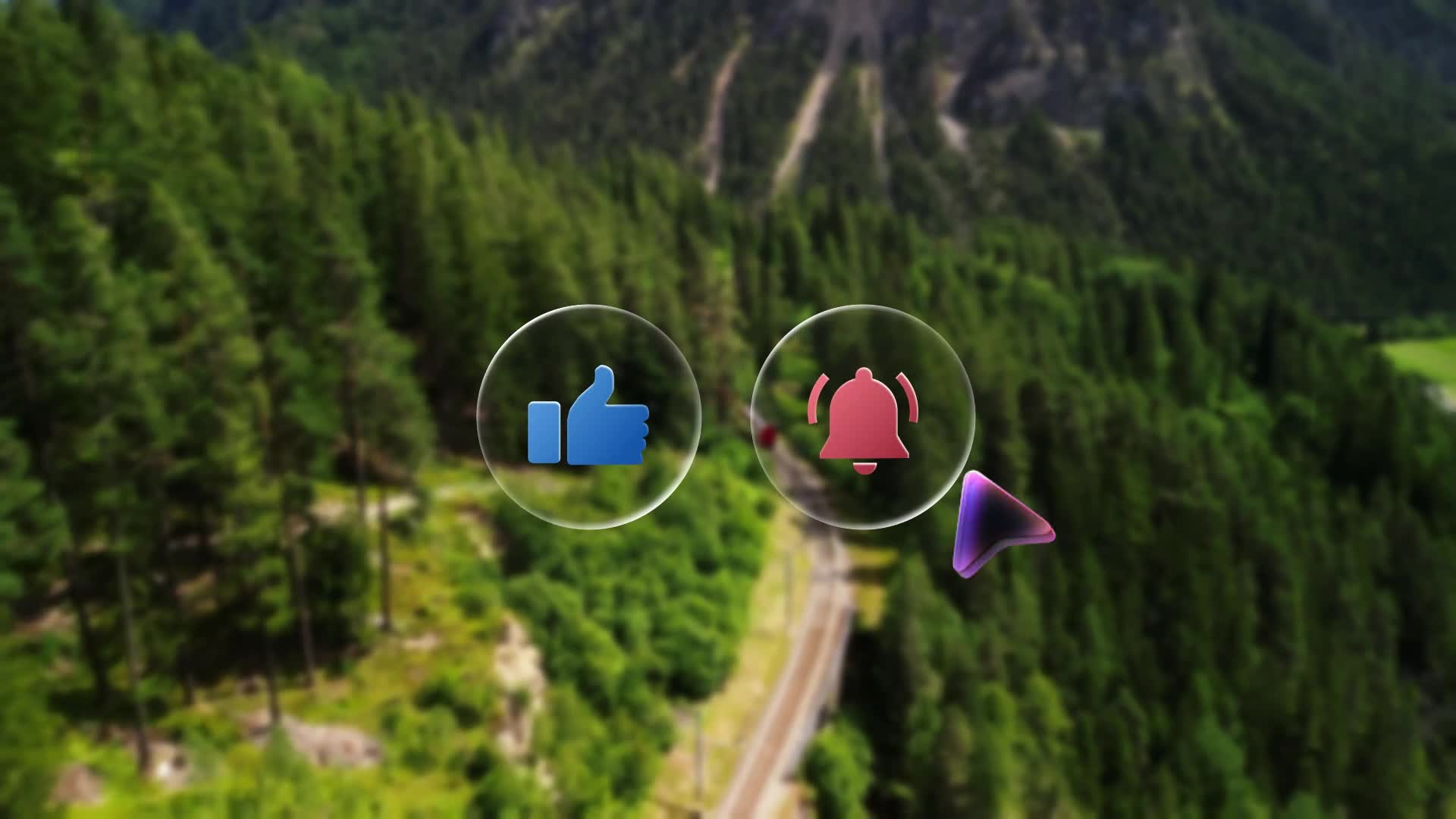 Youtube Liquid Glass Notification Overlay