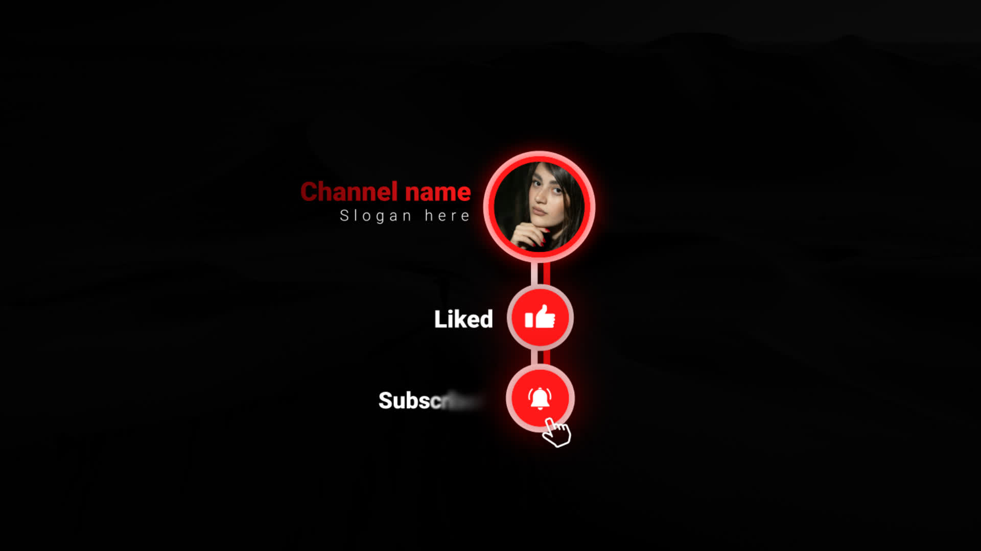 Youtube Subscribe And Like Overlay